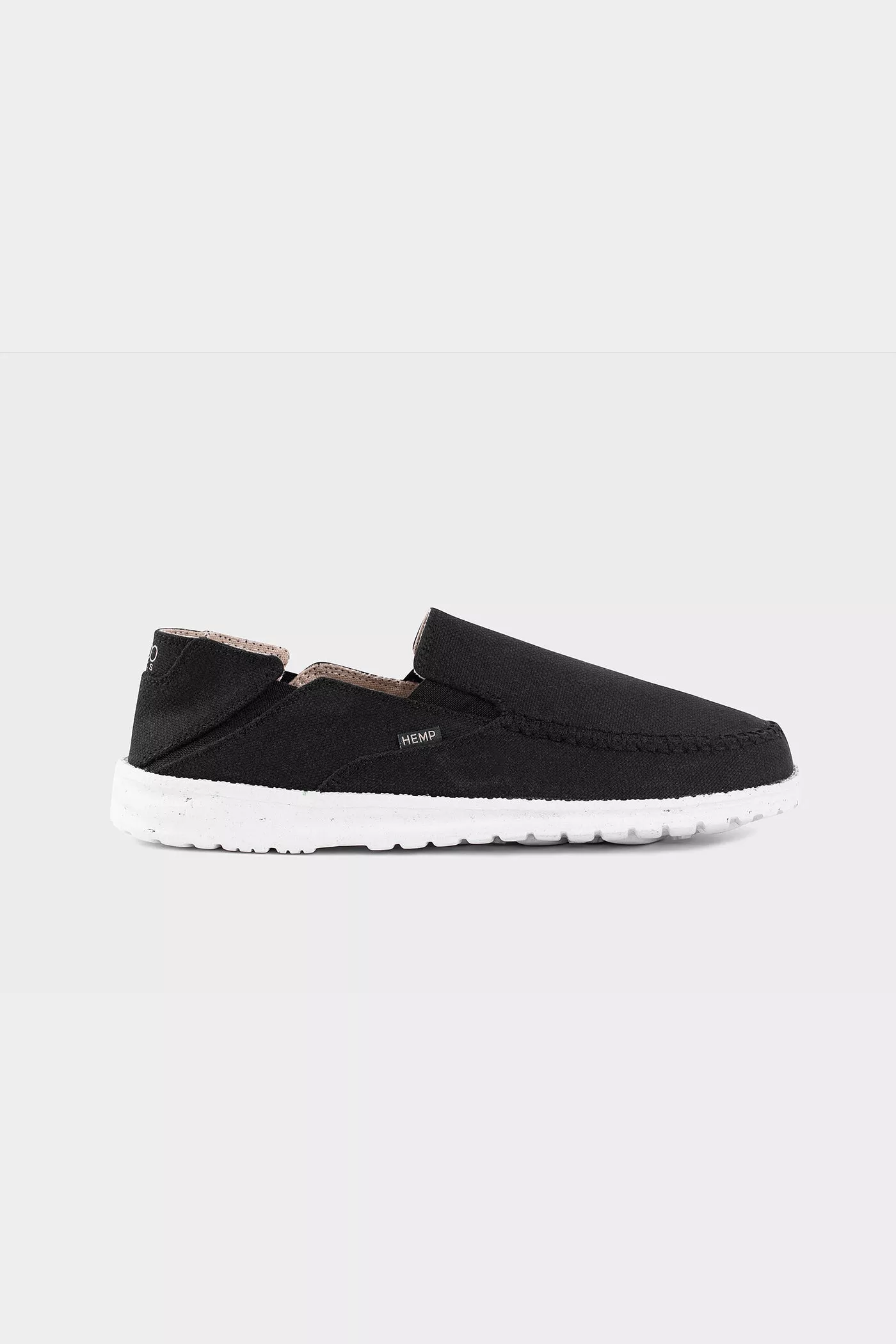 8000kicks EU Slip-On Men Sunslide Hemp Black