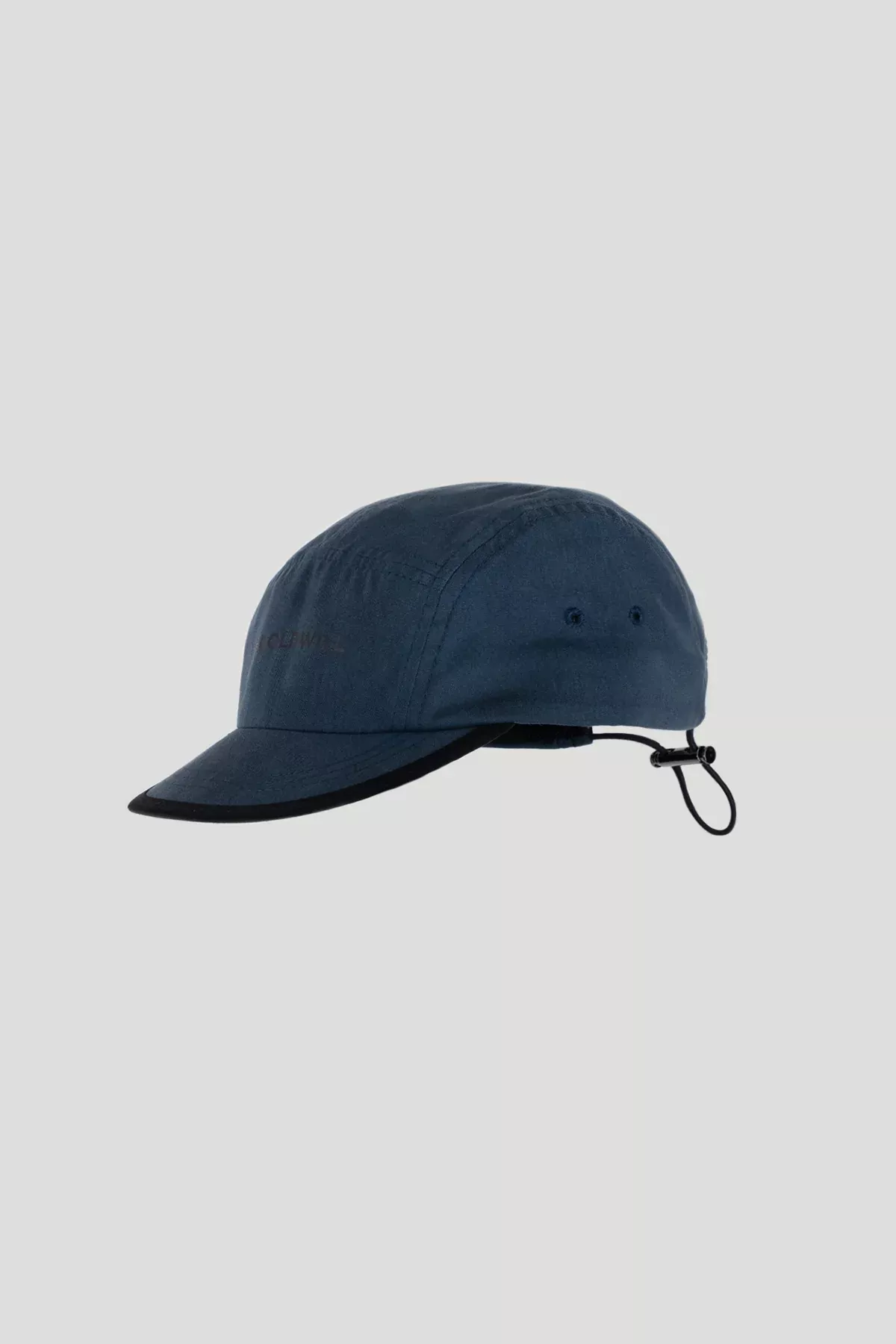 [AC93.Wood] 5-Panel Cap - Deepsea Blue