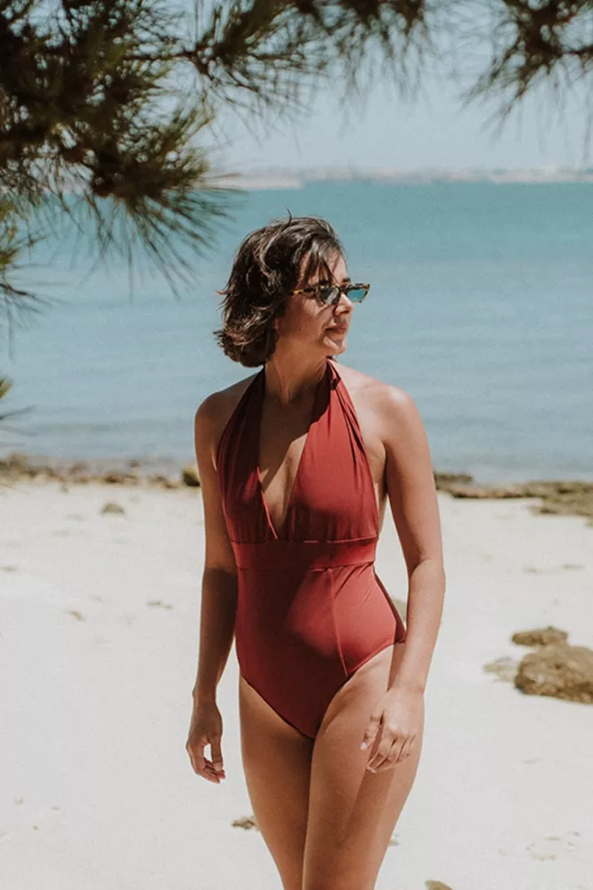Anekdot Lunar Swimsuit Merlot