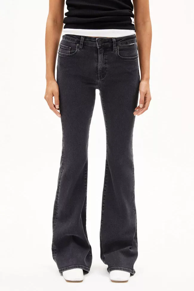 ARMEDANGELS Jeans Flared Anamaa Black Washed
