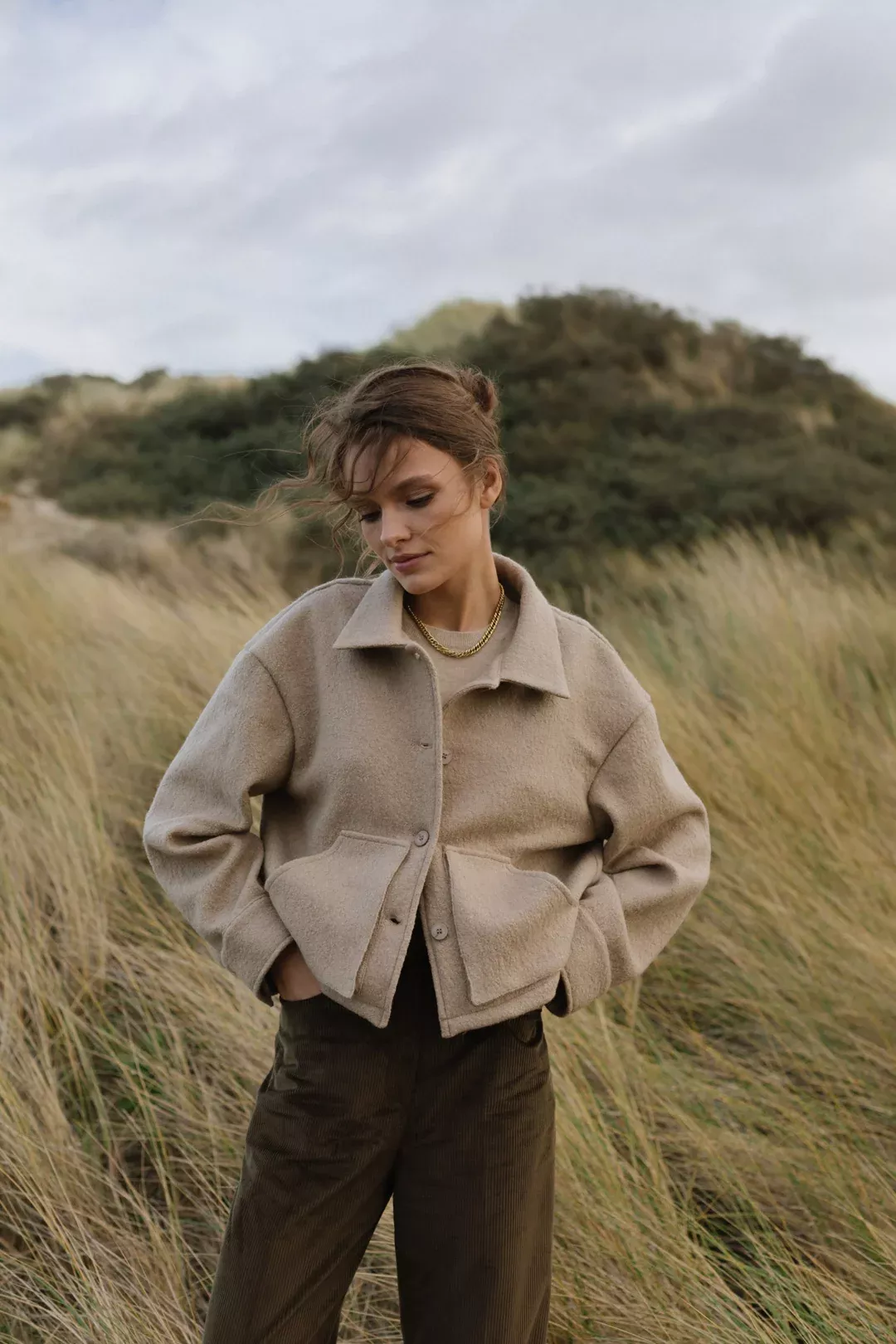 Beige wool Jacket - MARINE