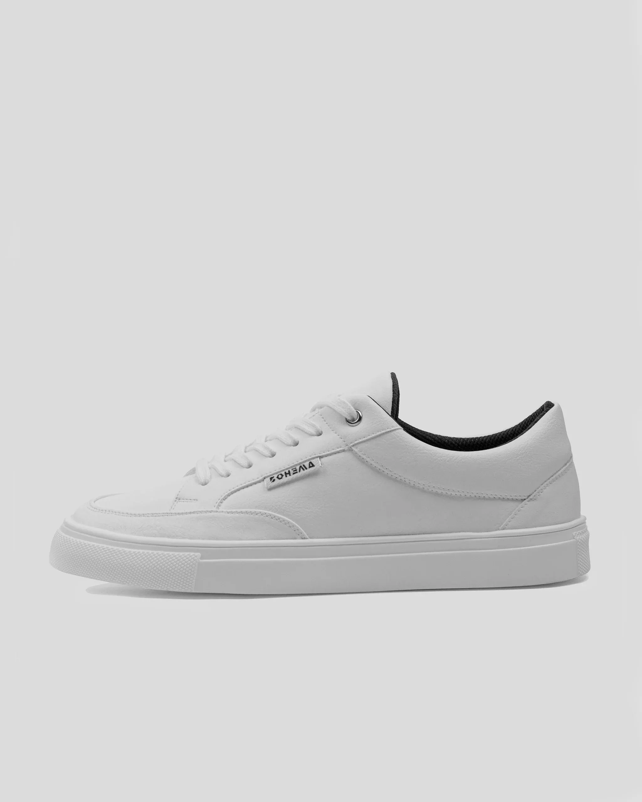 BOHEMA - Awake Sneakers White, Vegan Grape Leather (Vegea), Men's