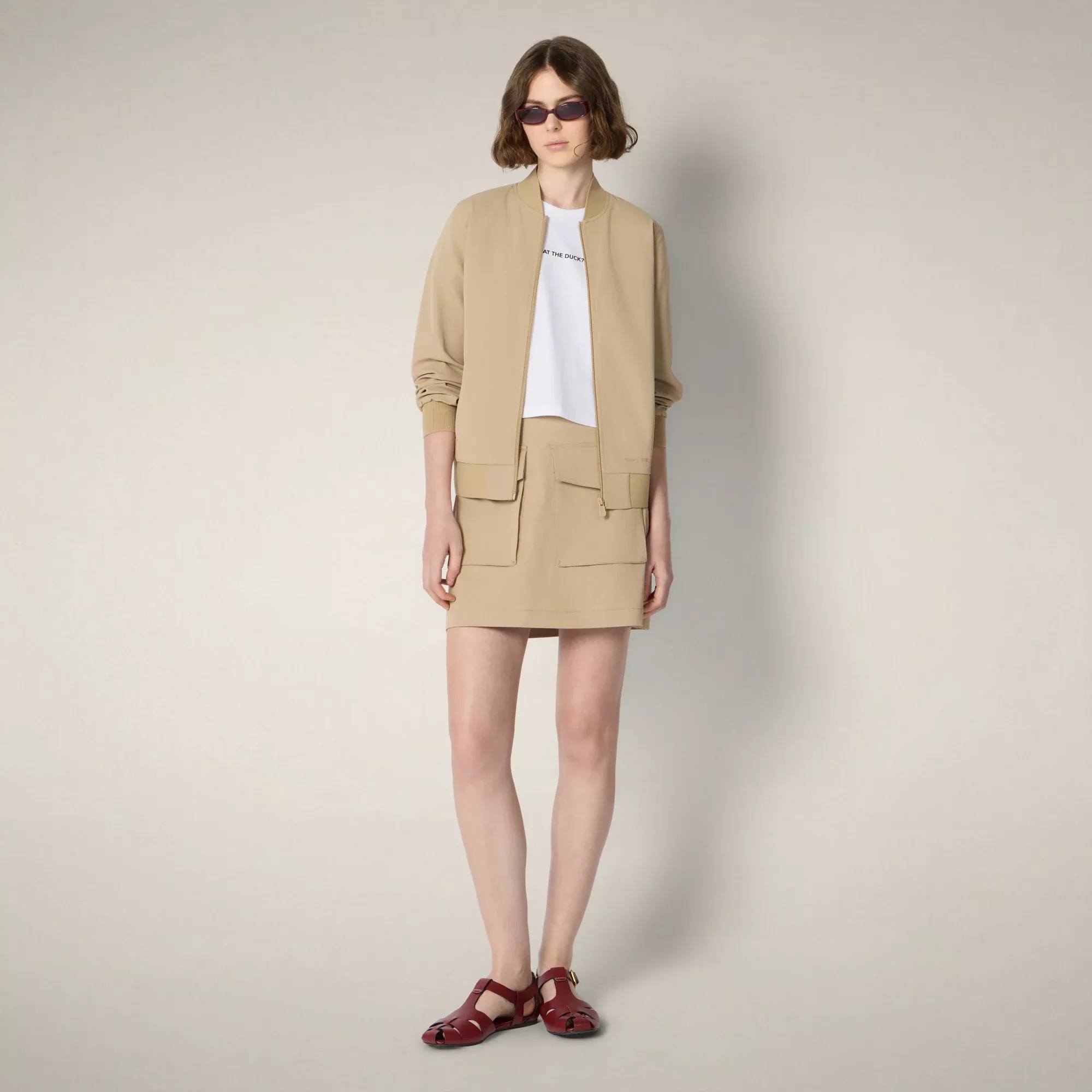 Bomber donna Jena beige stardust - ASAP