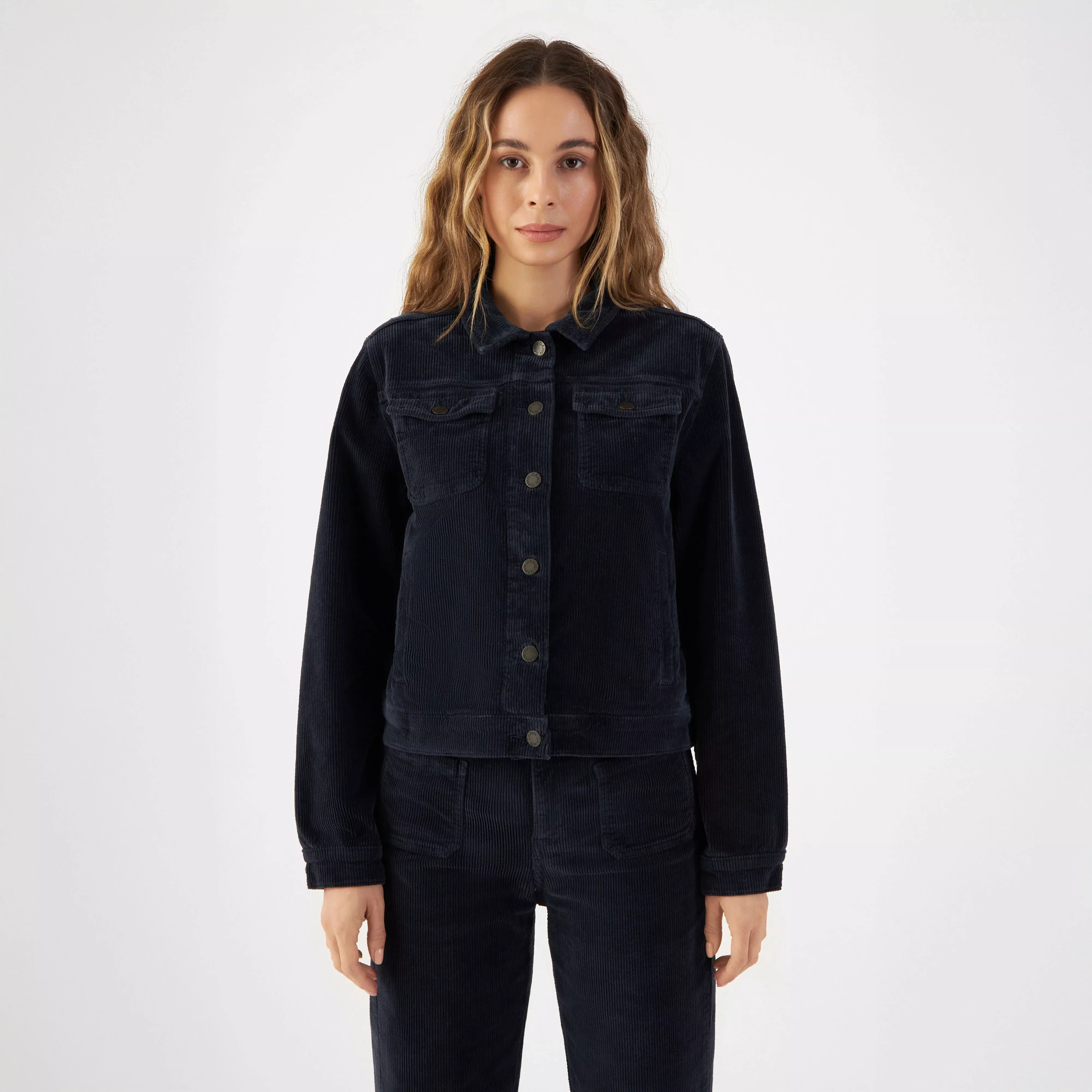 CALLISTO Jacket - Corduroy - Dark Navy