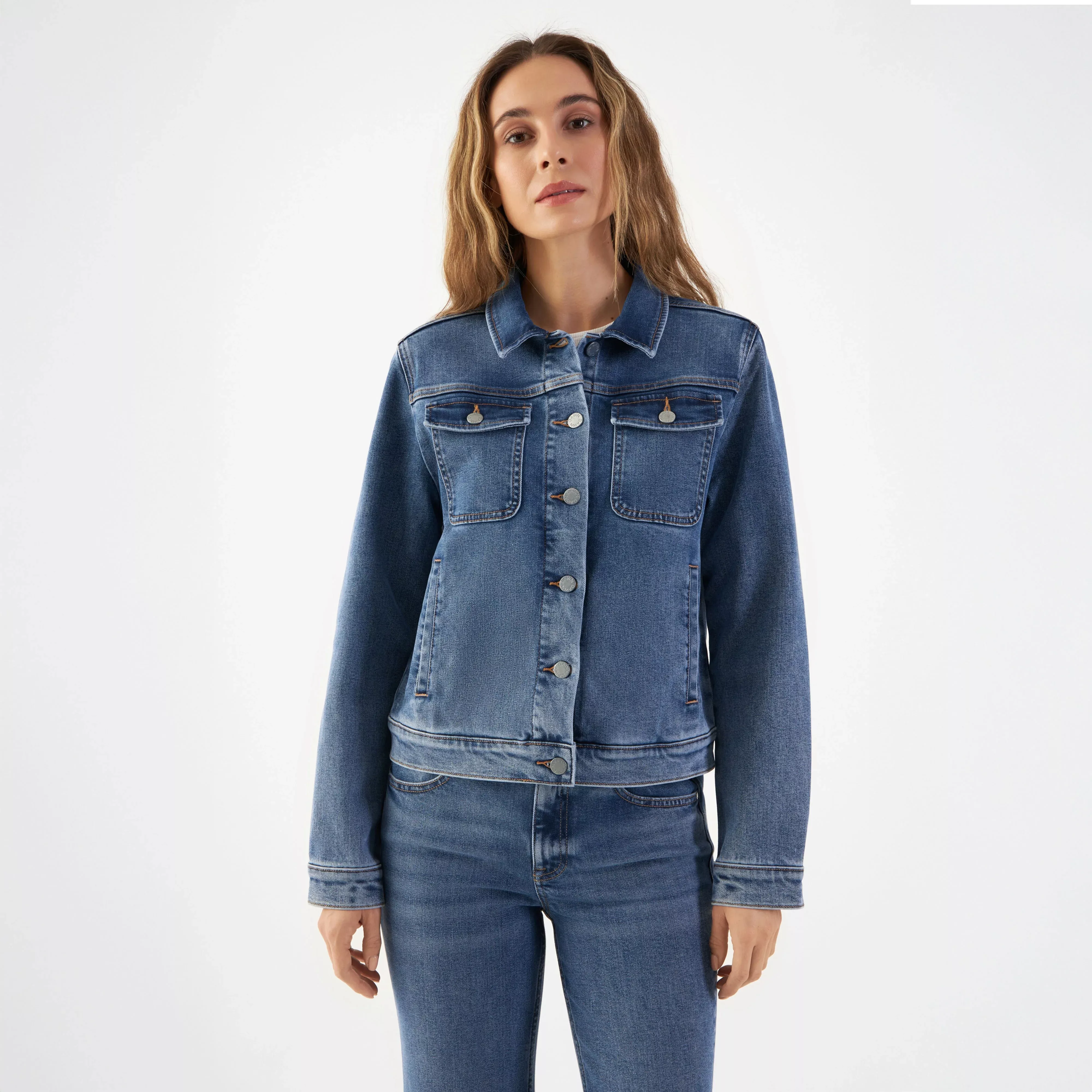 CALLISTO Jacket - Soft Tencel - Medium Blue