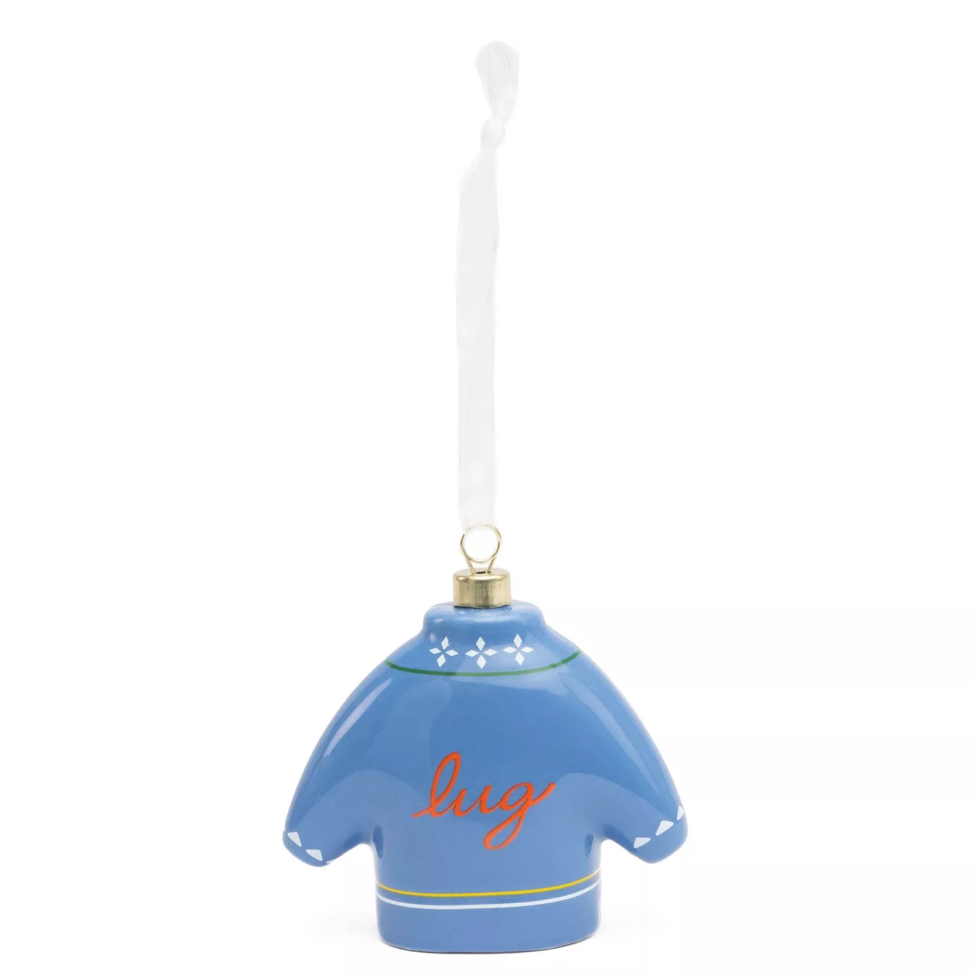 Ceramic Sweater Ornament
