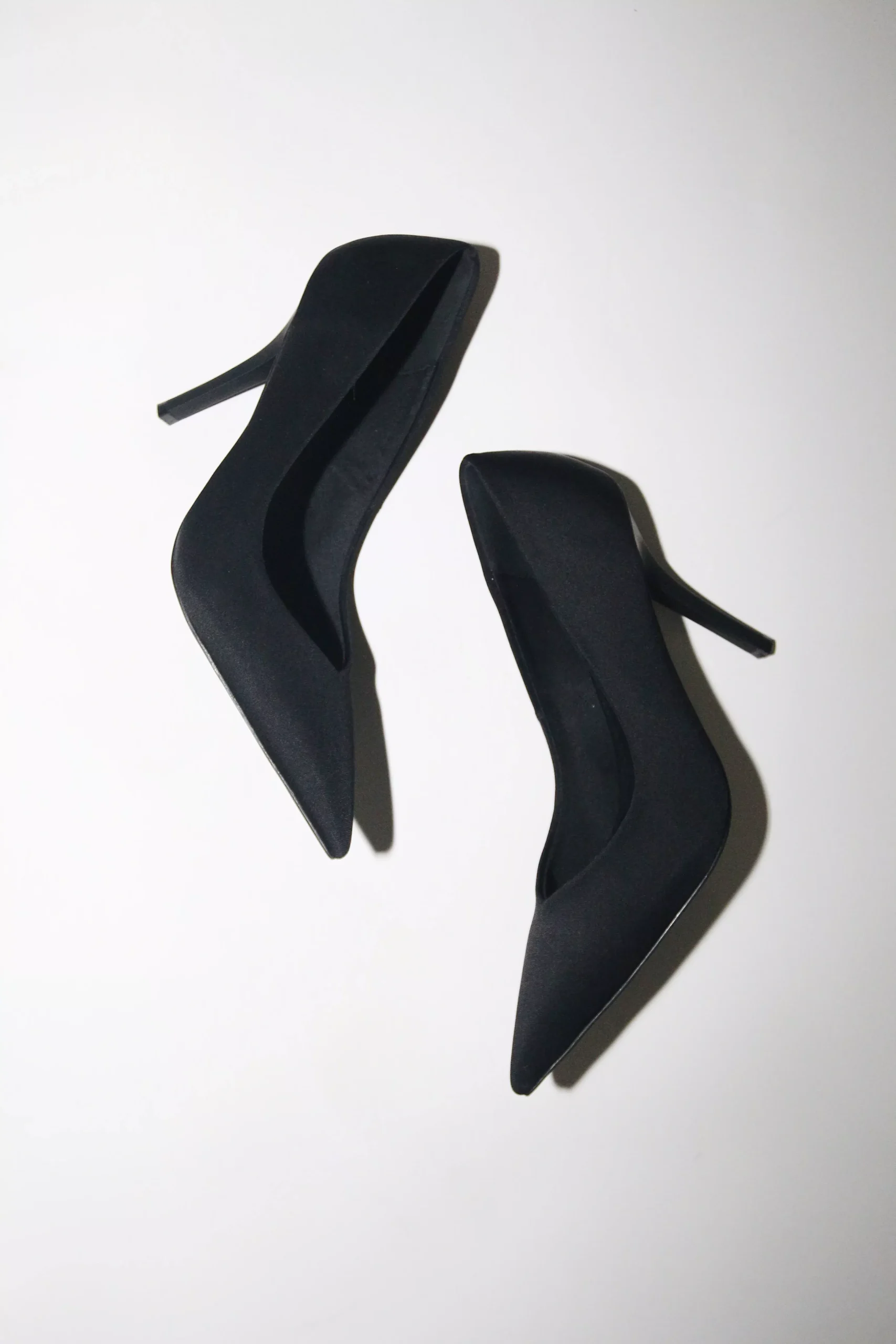 Chloe Black Scuba Pumps 110 mm