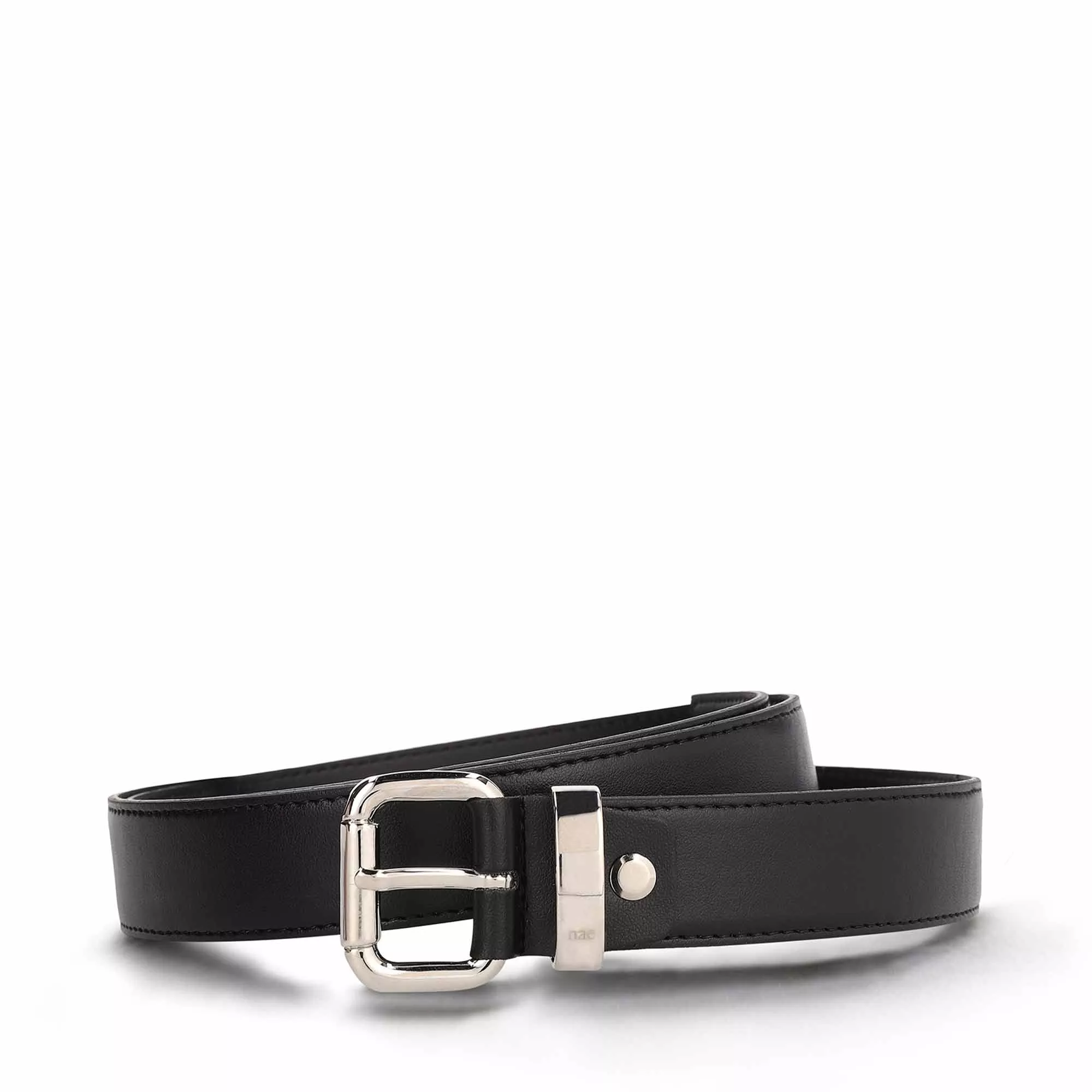 Cinto Vegan em AppleSkin para Mulher Malda Preto