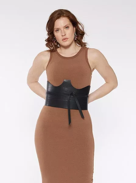 Cut Out Corset Belt