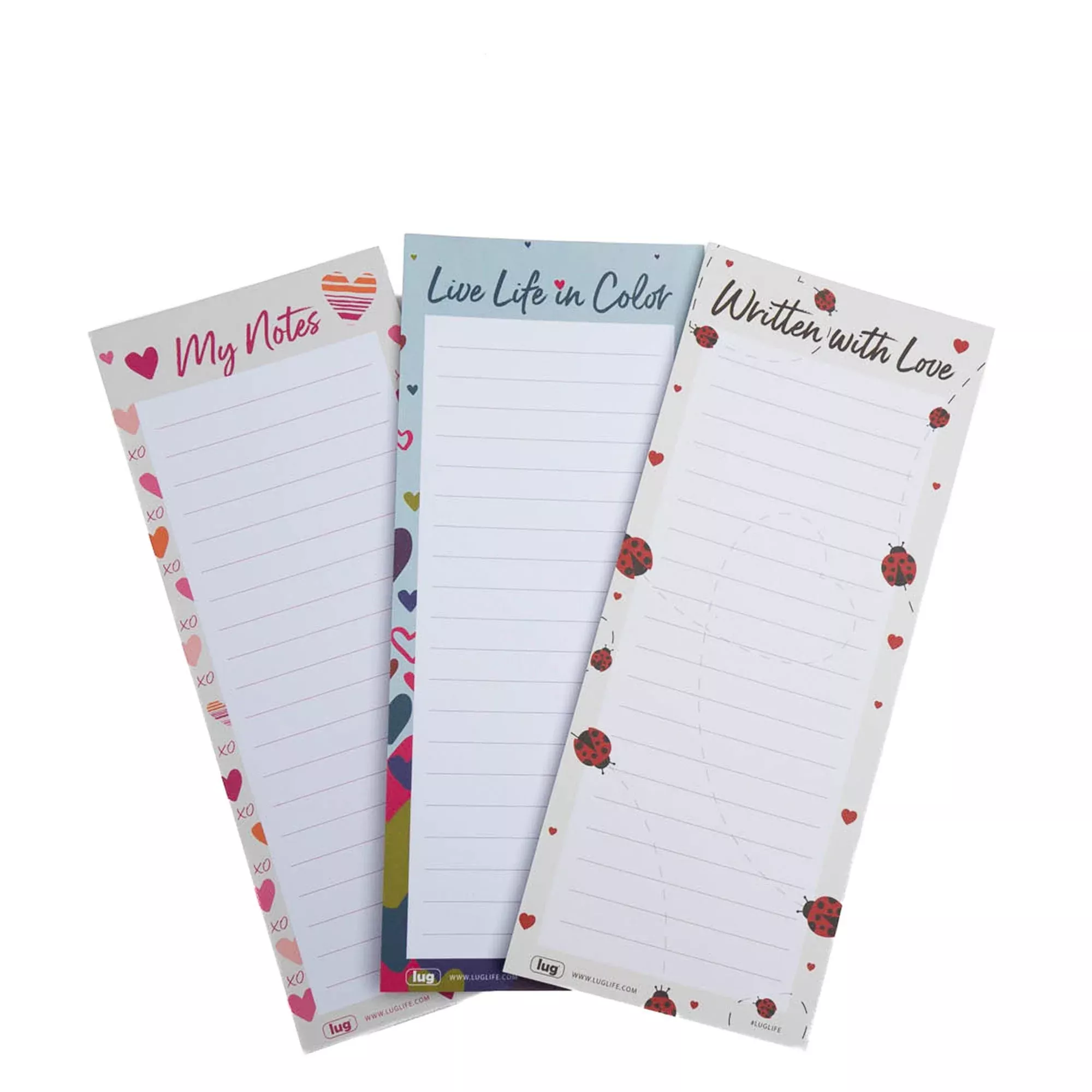 Doodle Notepad 3pk - 4.5" x 11"