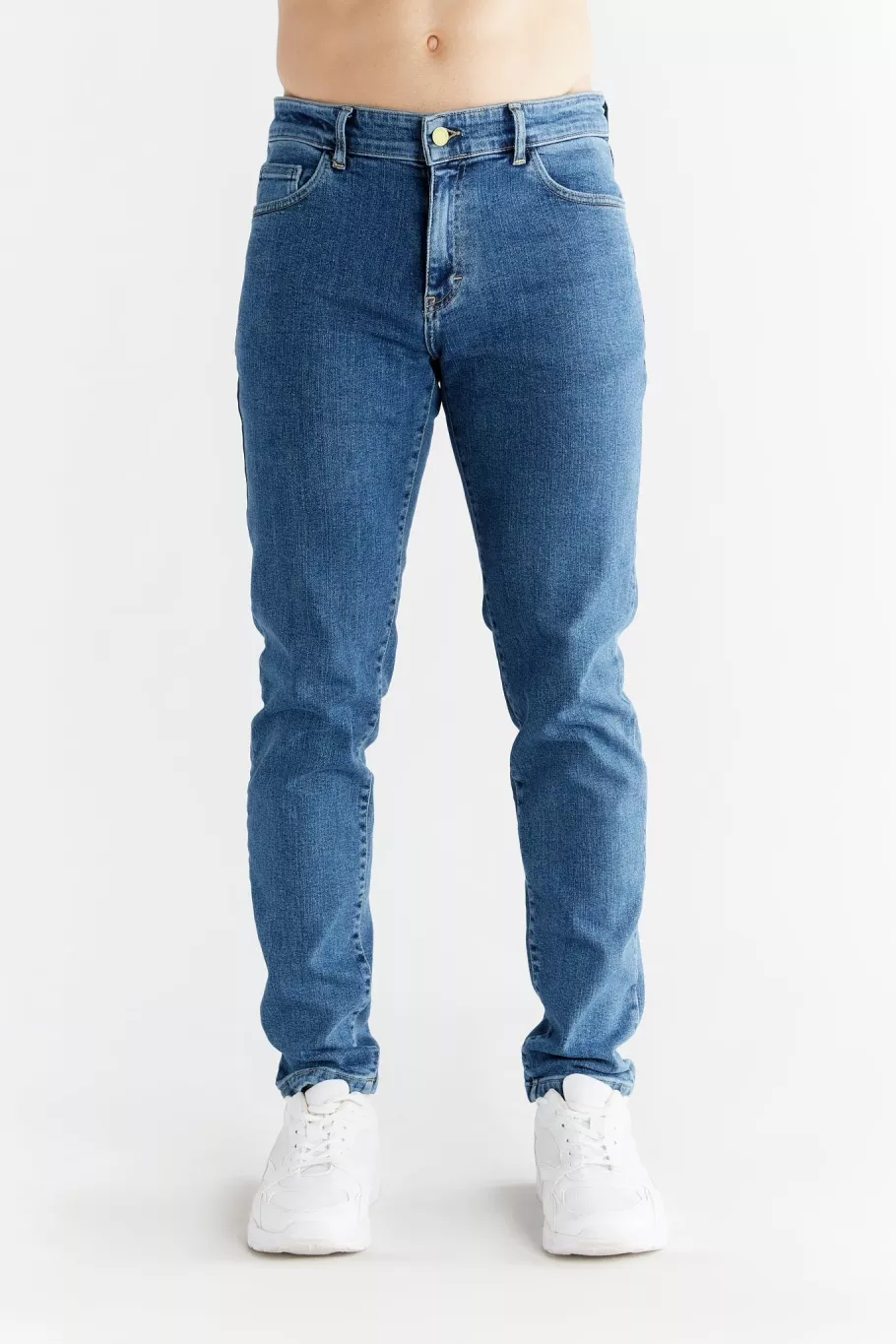 Evermind Jeans Slim Fit Sapphire Blue