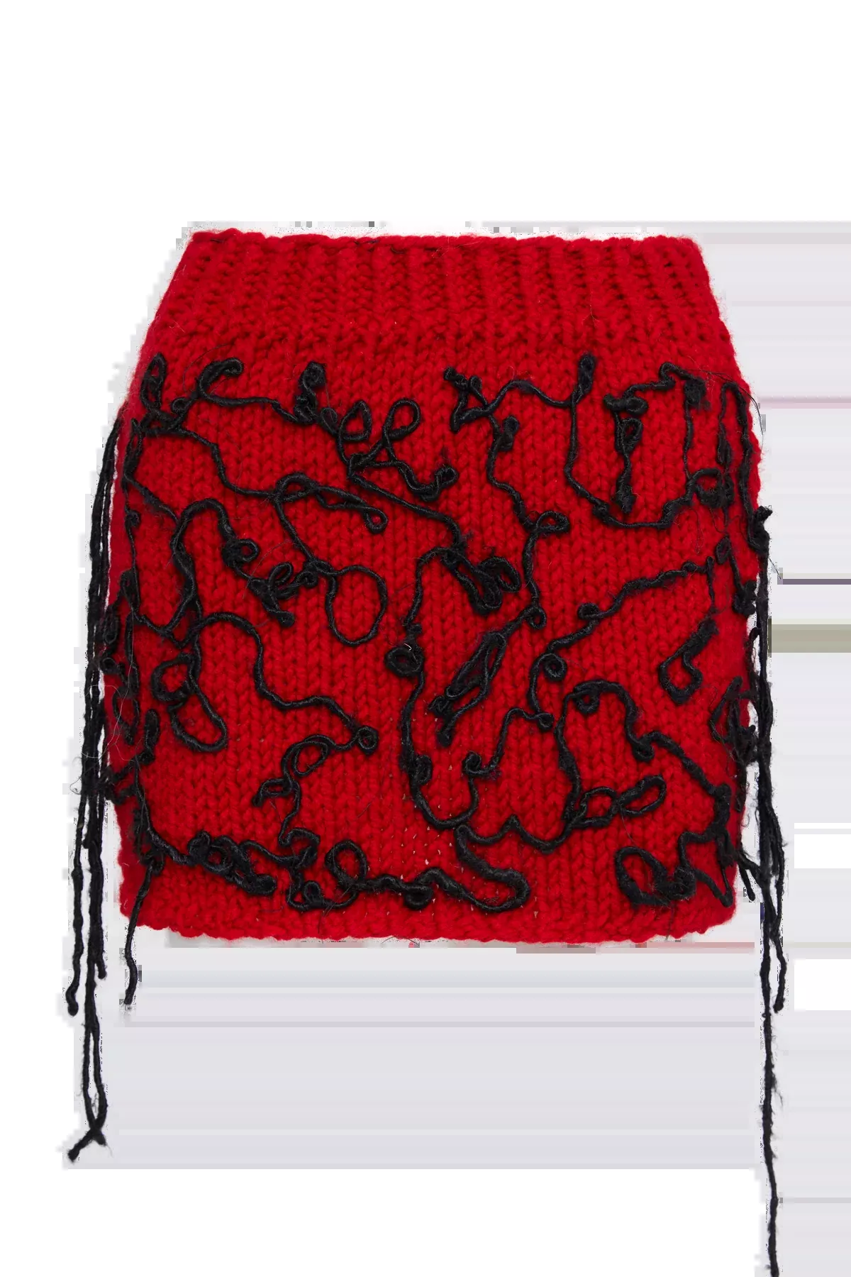 Fire Chunky Knit Skirt