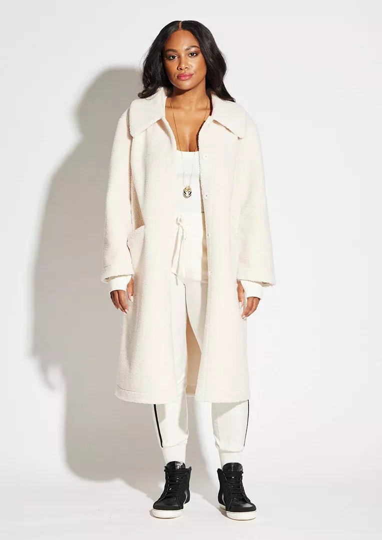 Fuzzy Long Coat