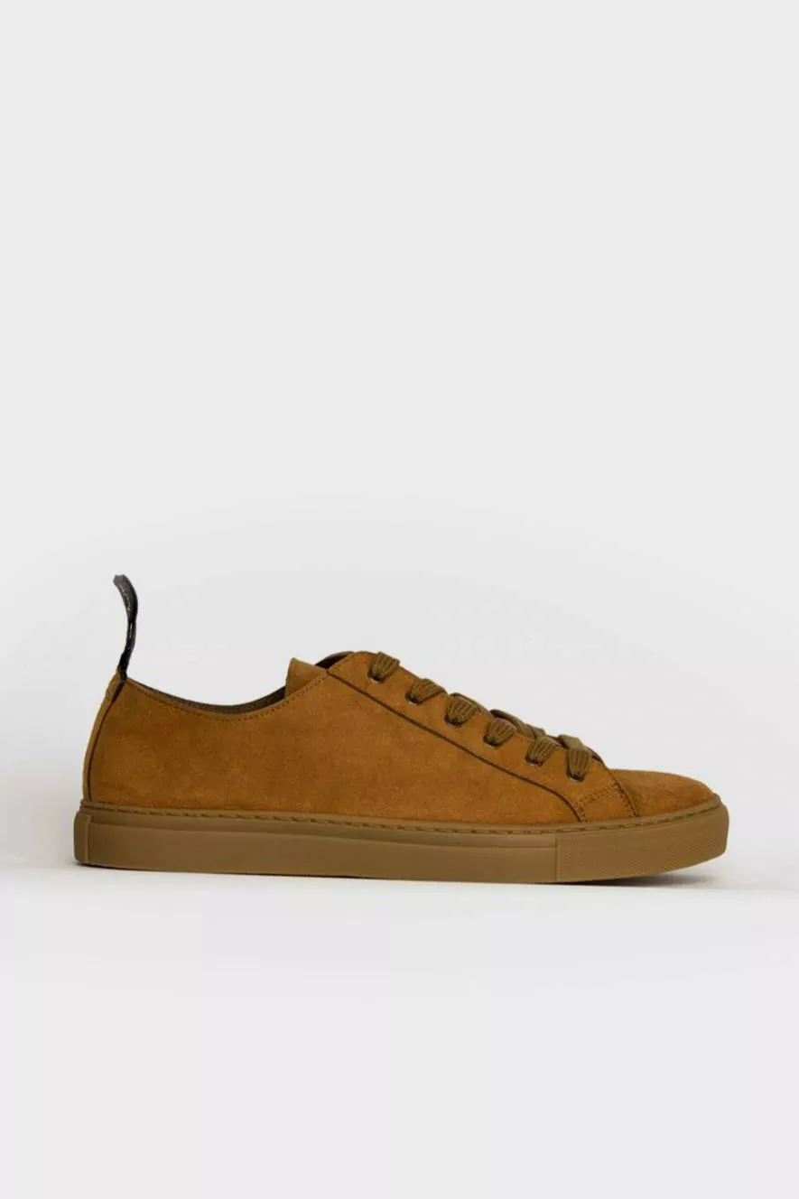 Good Guys Don't Wear Leather Sneaker Samo Mustard