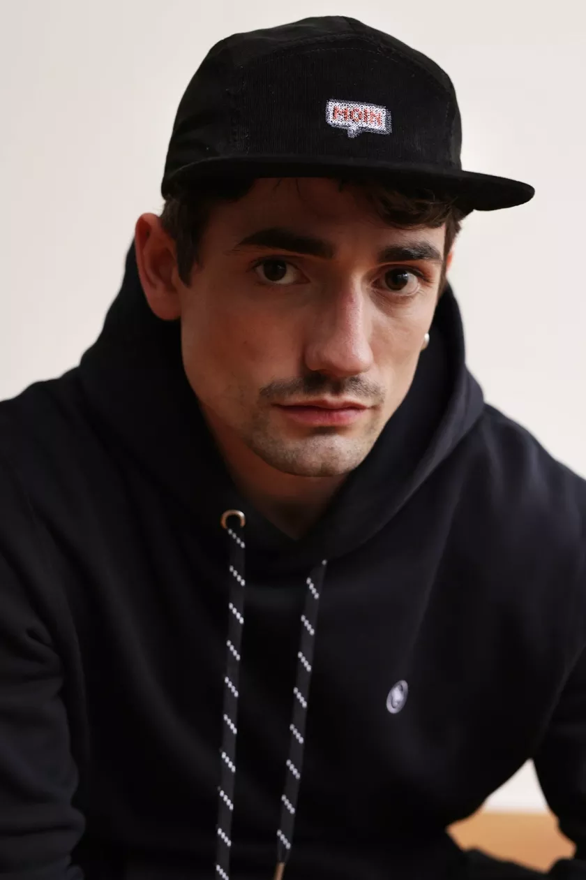 Hafendieb Cap 5panel Moin Black