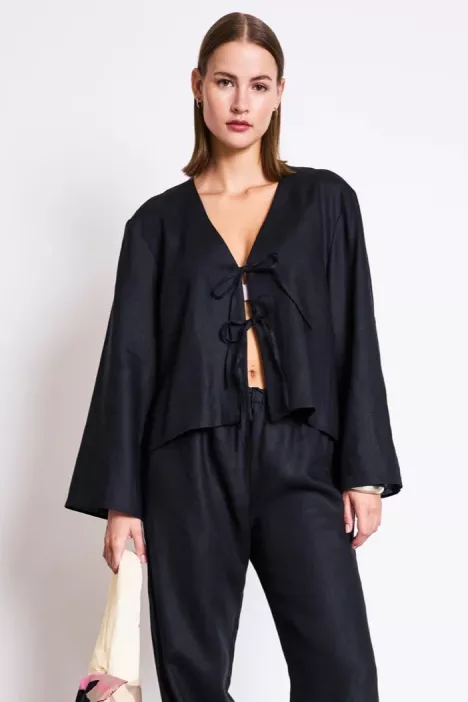 JAN 'N JUNE Blouse Skagen Black