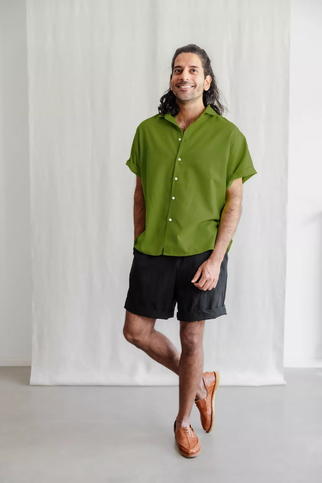 Jyoti - Fair Works Shirt Nehani Basil