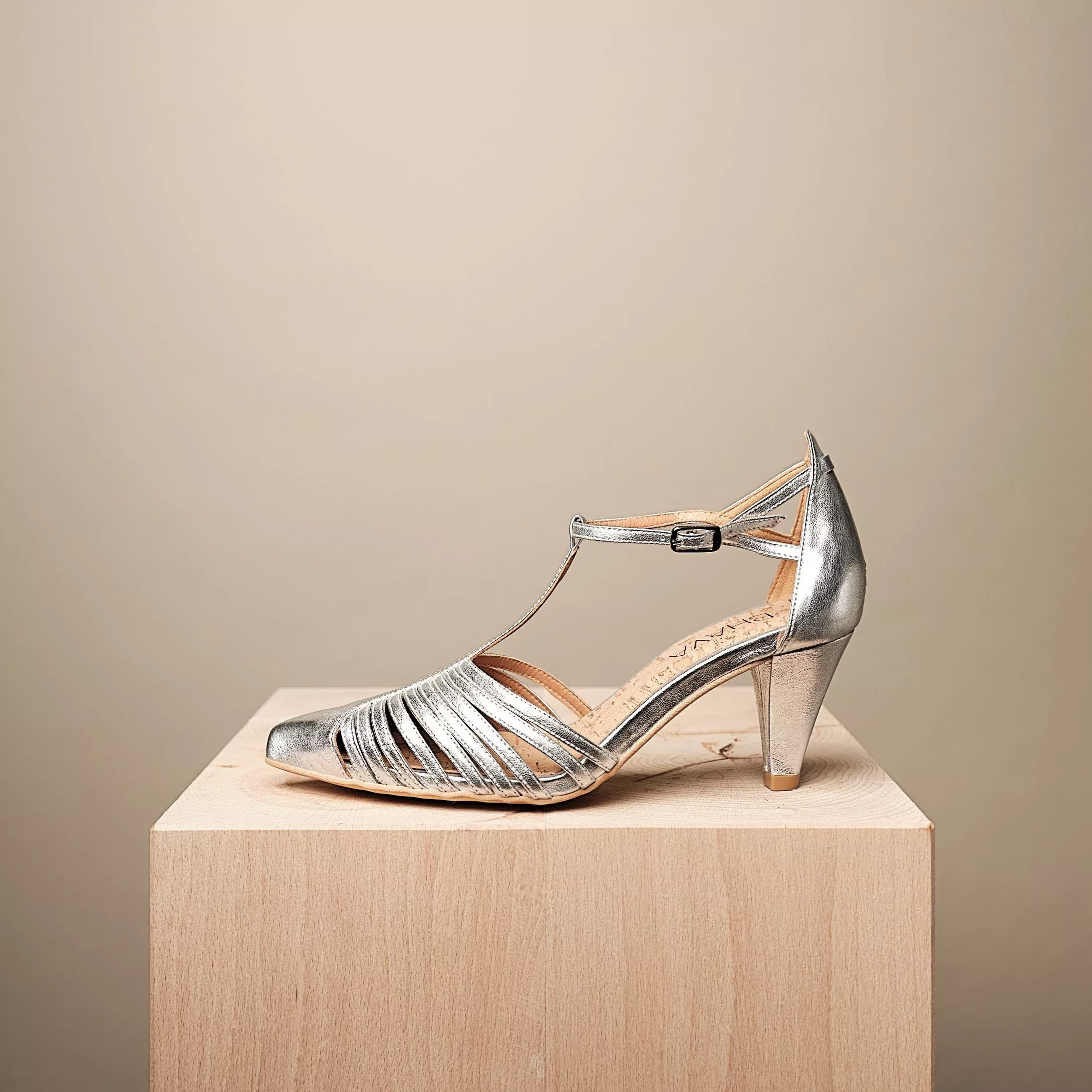 Last Call Sonia T-Strap Pump