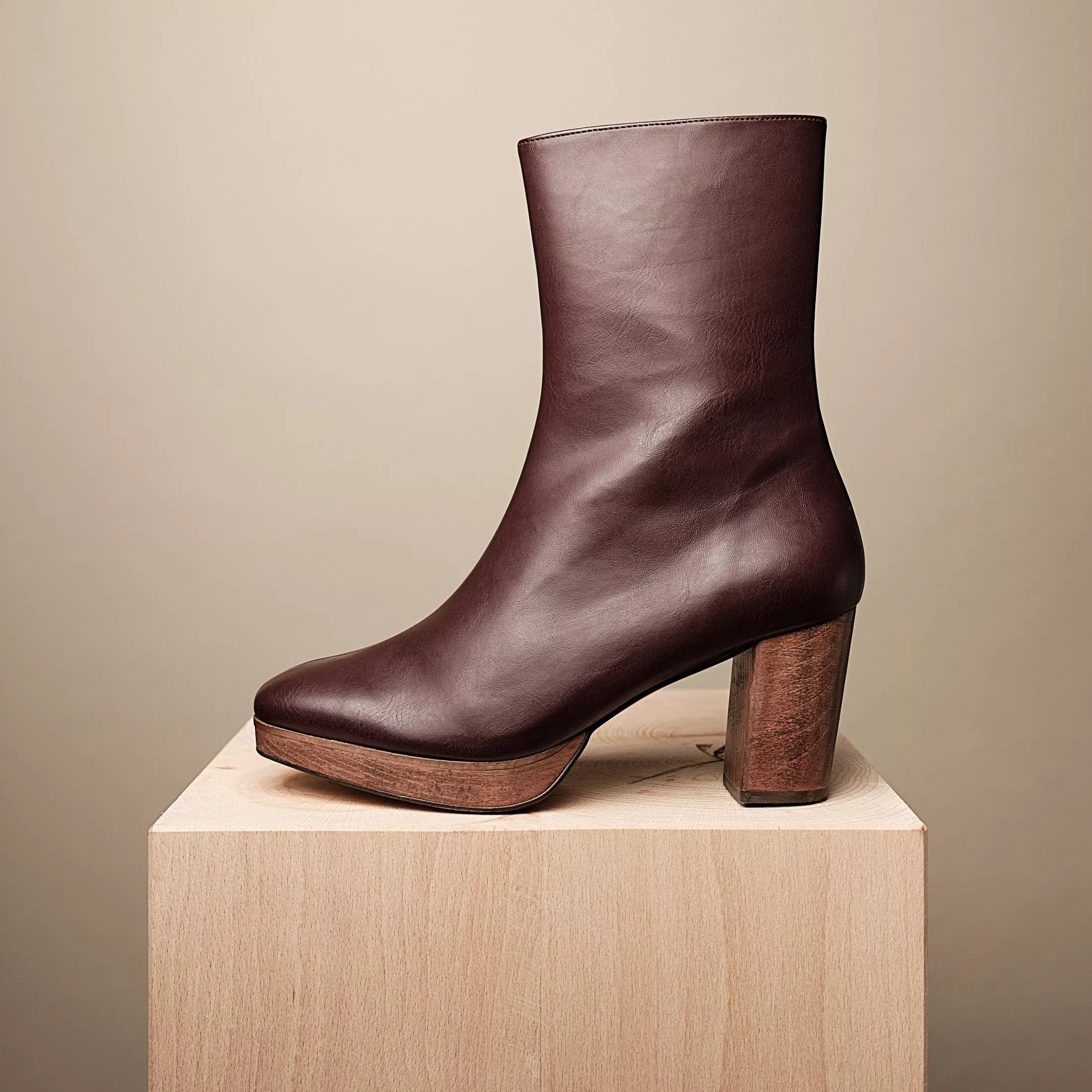 Last Chance Claudia Platform Ankle Bootie