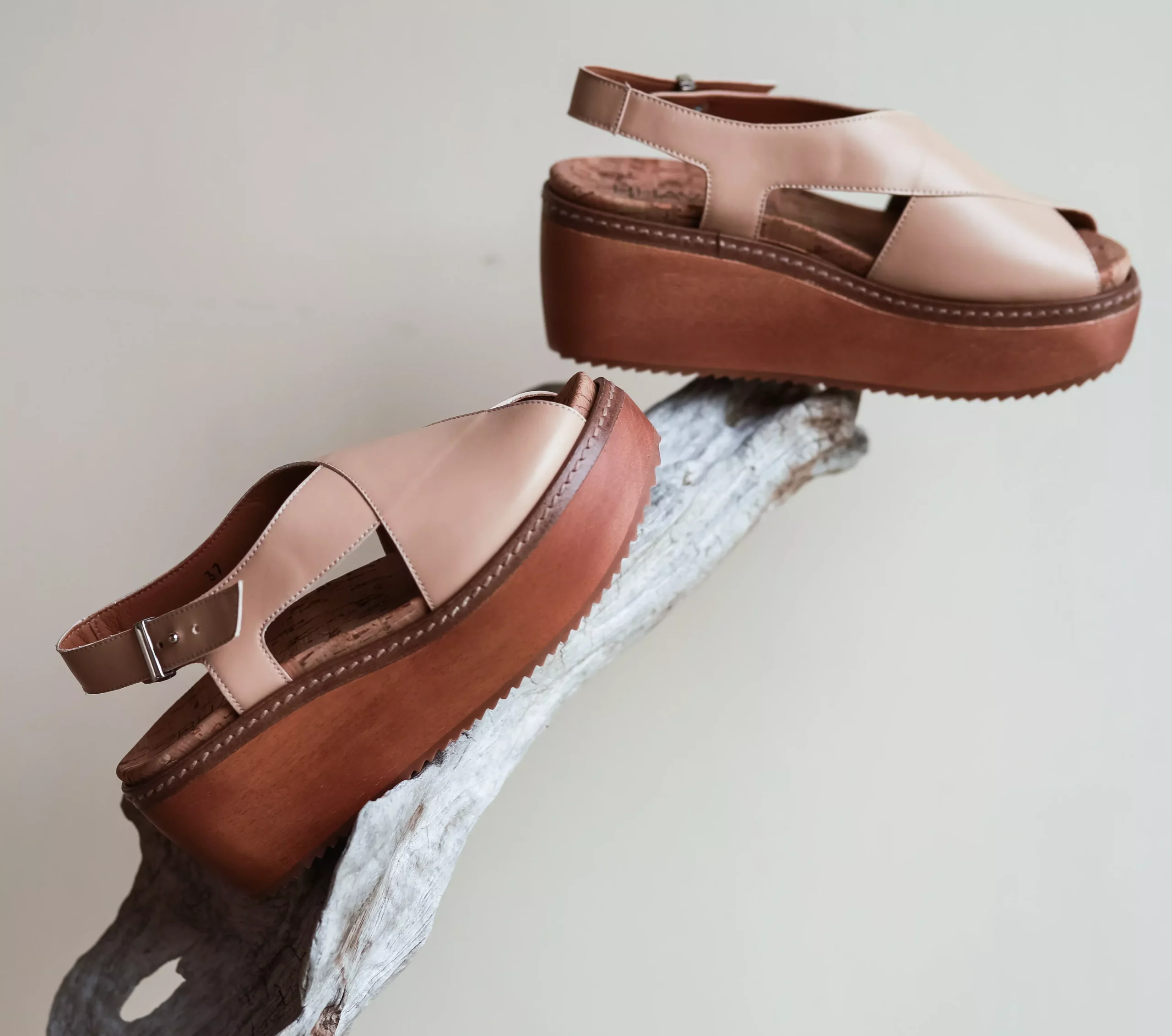 Last Chance Tilda Wood Wedge Clog