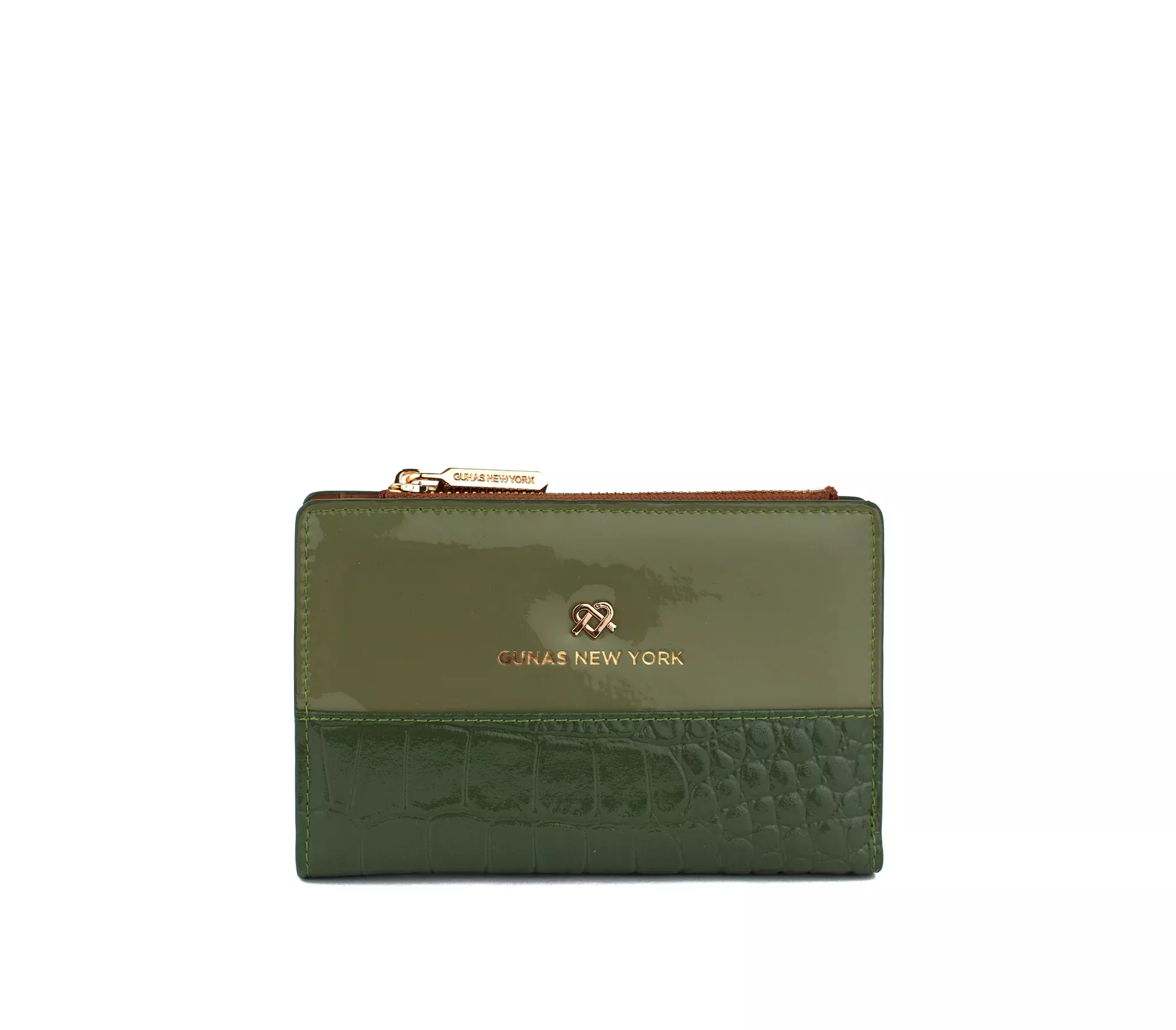 Madison - Green Vegan Leather Wallet