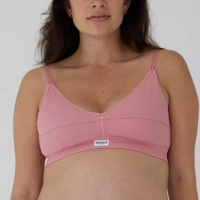 Maternity Nursing Bra - Dusty Pink