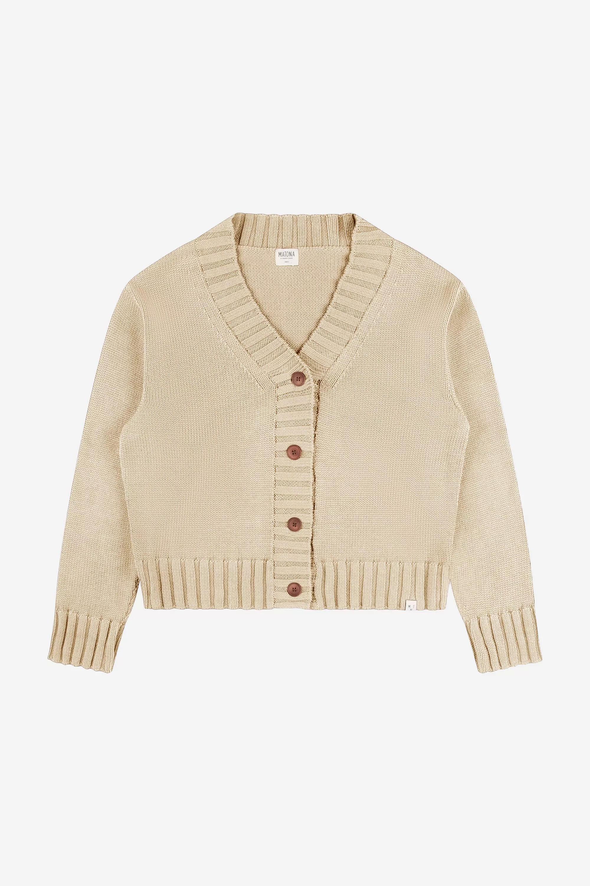 MATONA Jacket Knit Beige