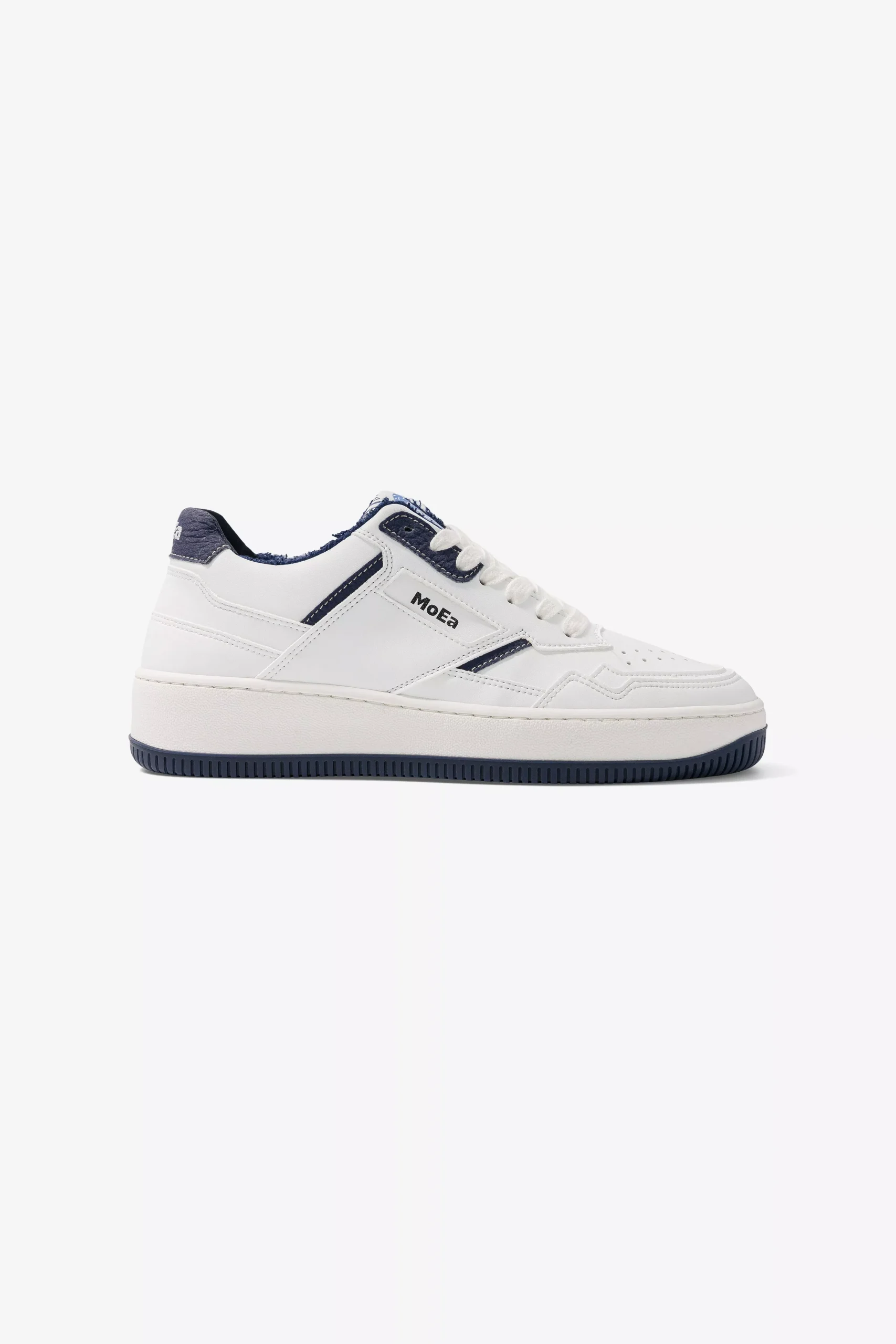 MoEa Sneakers Gen1 Mushroom White/Light Navy