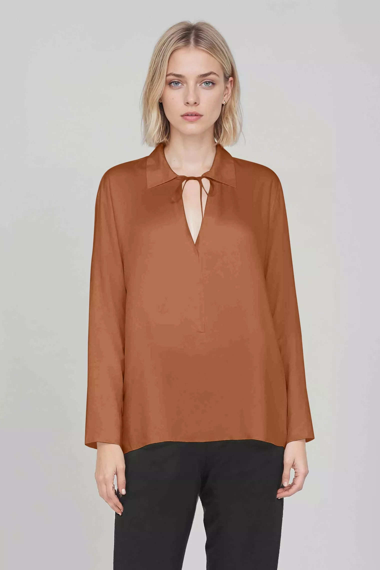 Neu Nomads US Blouse Bettina Tunic Cognac