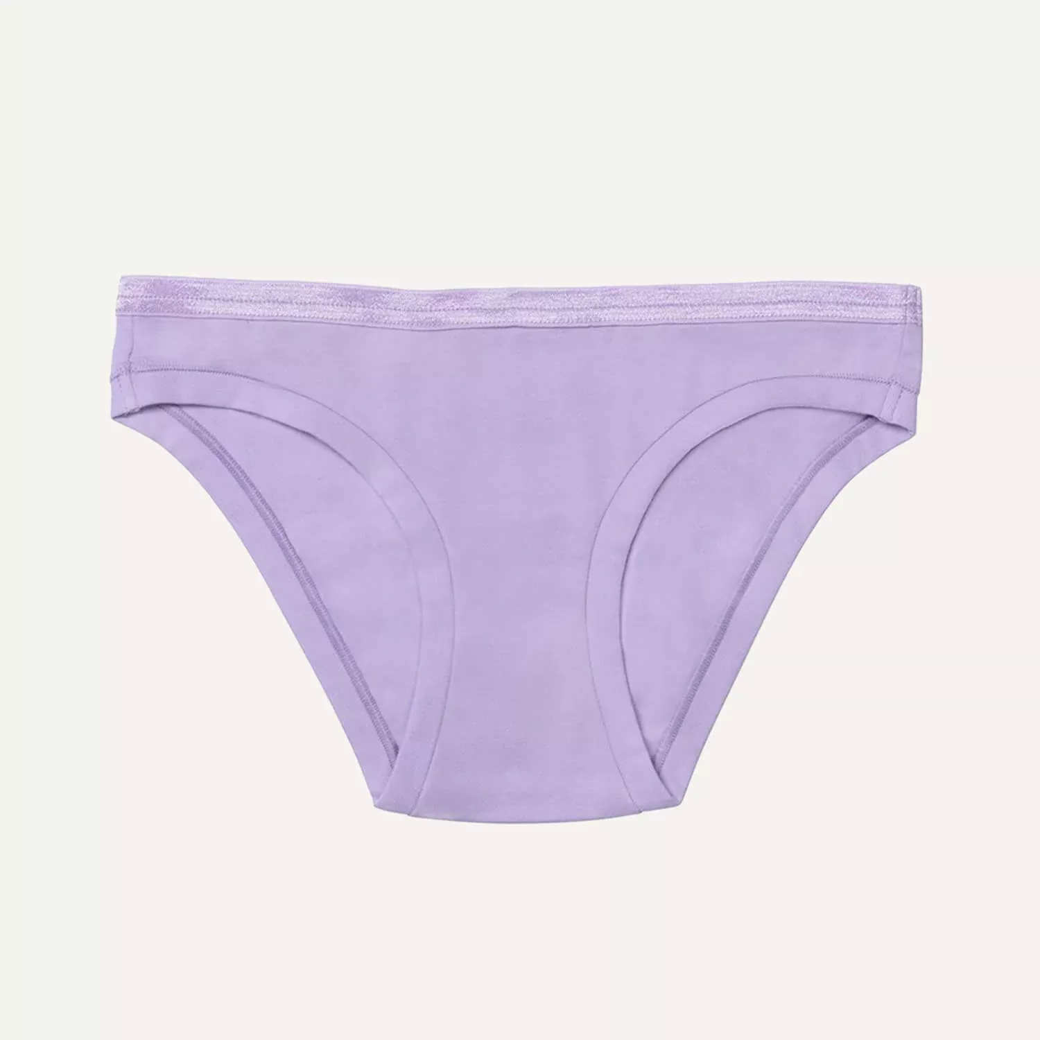 Organic Cotton Low-Rise Bikini in Petal
