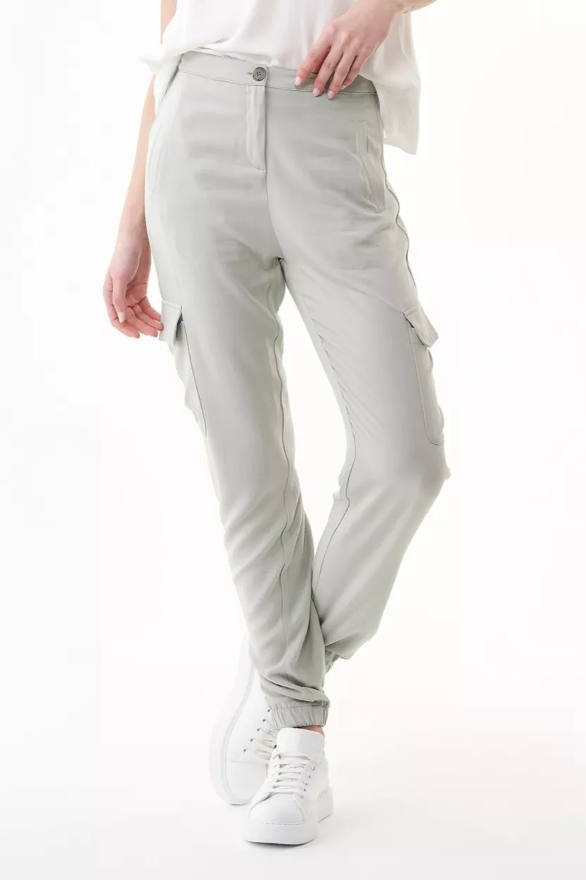 ORGANICATION Cargo Pants Olive Green