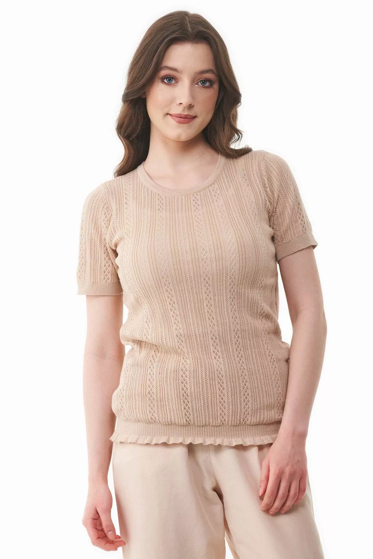 ORGANICATION Top Soft Beige
