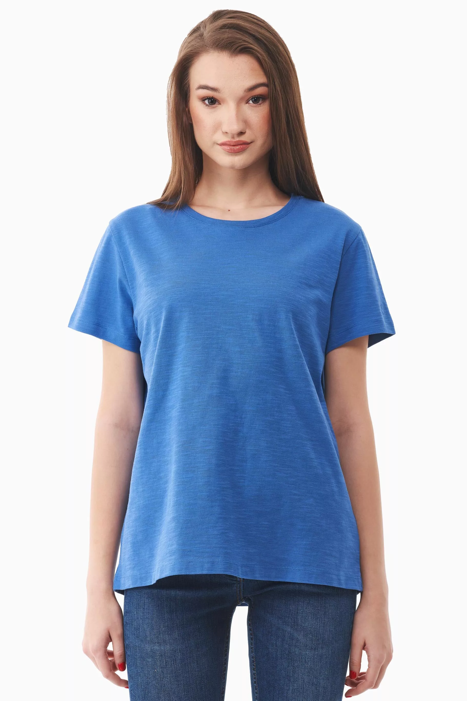 ORGANICATIONT-Shirt Basic Blue
