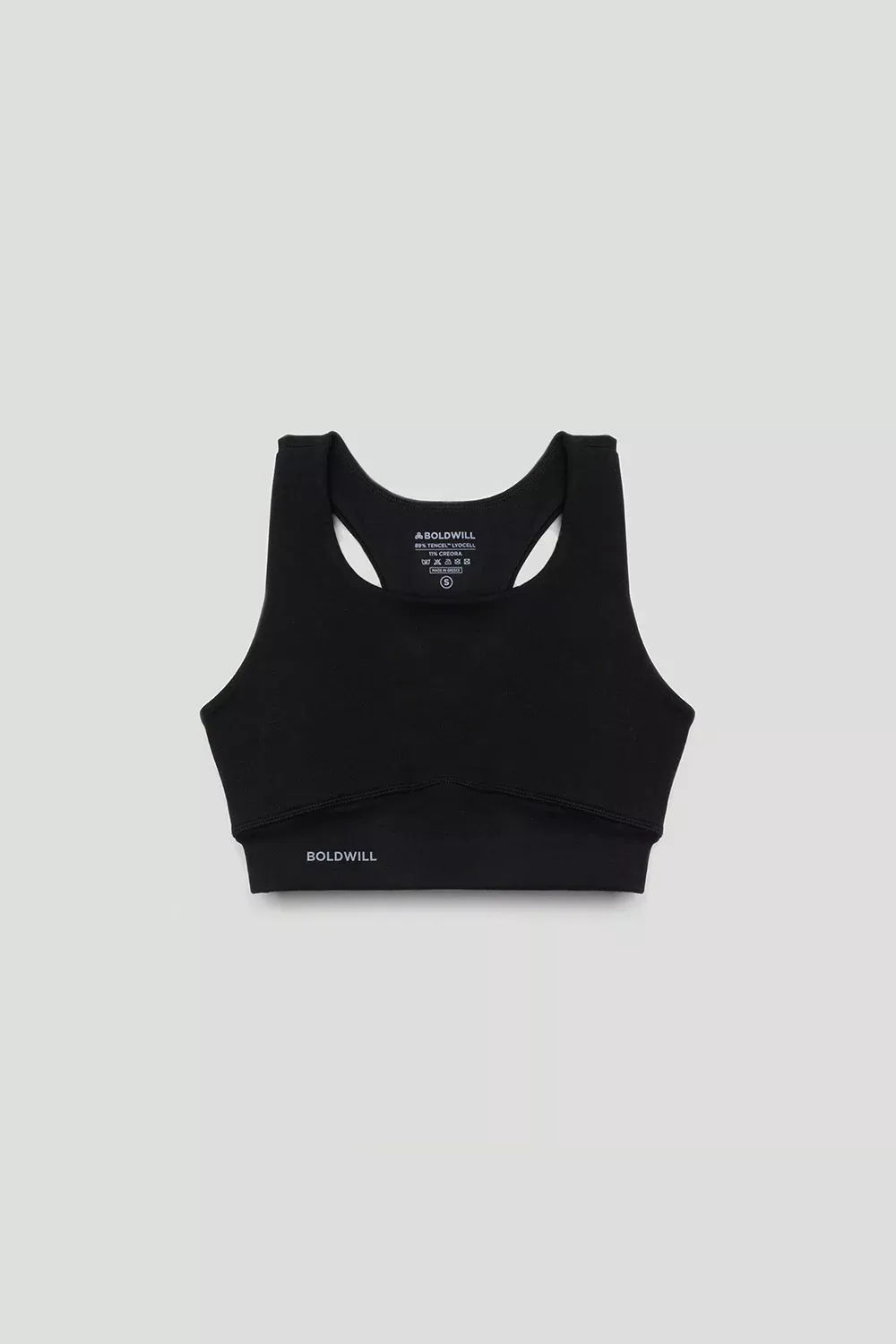 [PF96.Wood] Sports Bra - Black