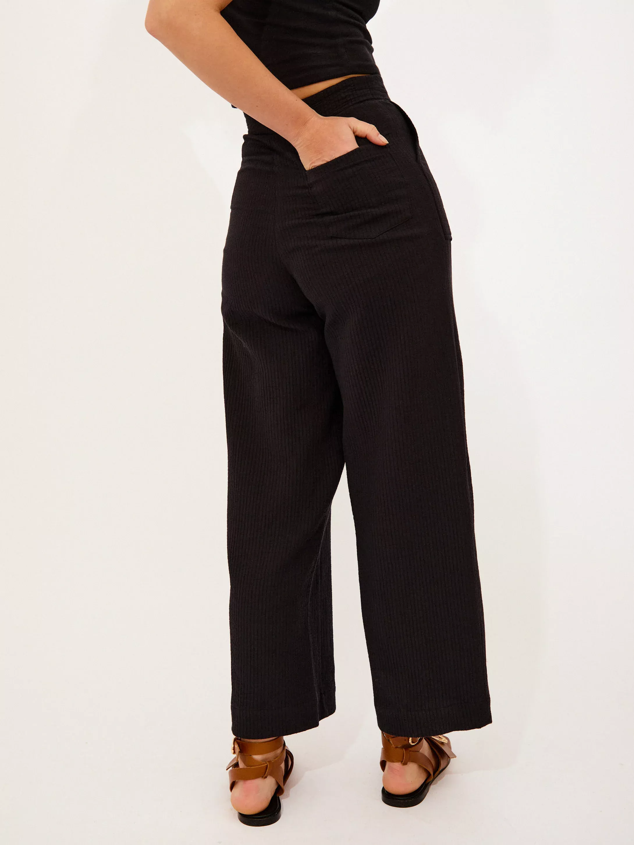 PREORDER - pantalón mía negro ◎