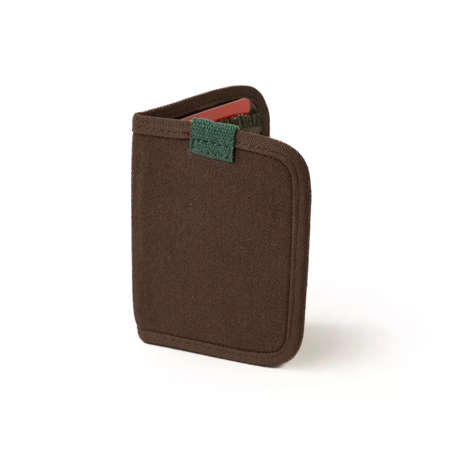 random zero-waste vegan wallet BROWN EIL002