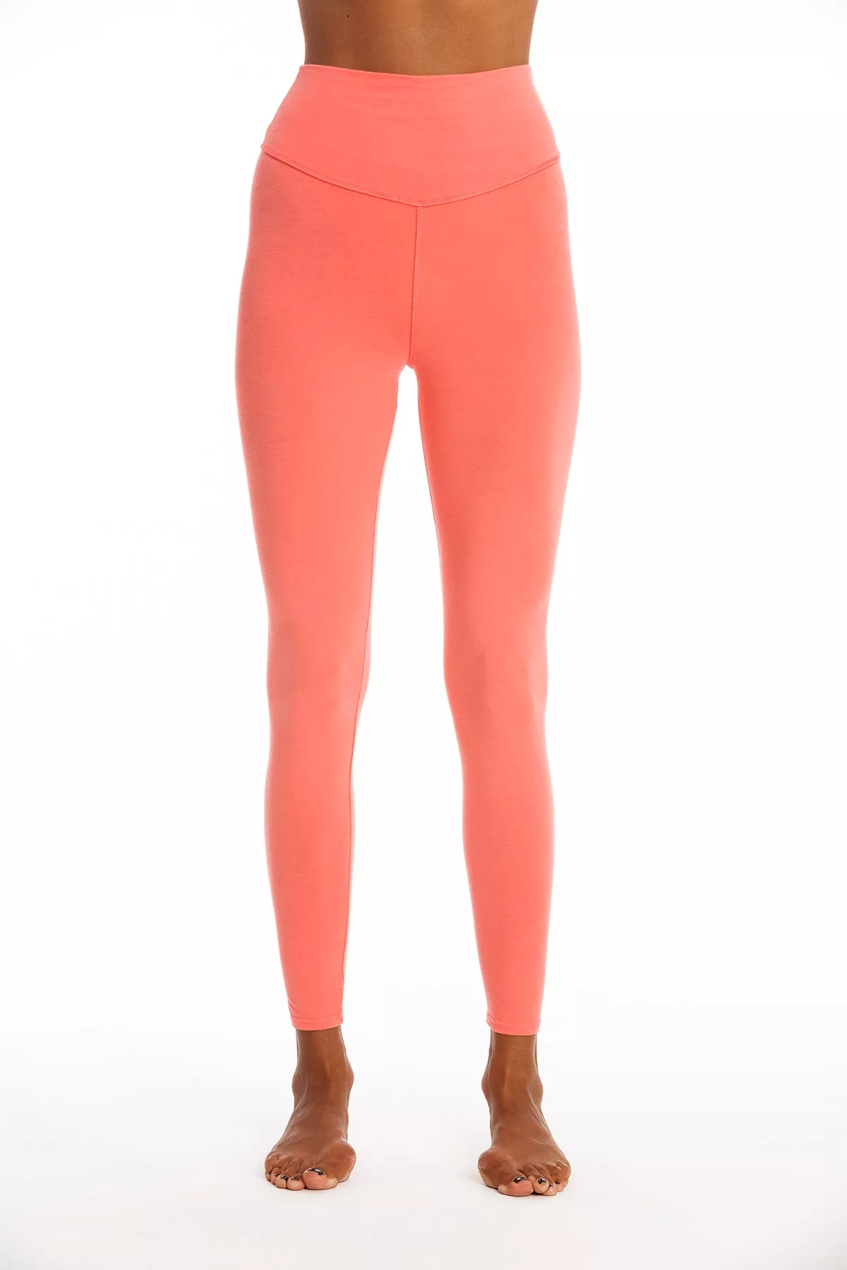 RAVENS VIEW IBIZA Yoga Legging Plus Coral Pink