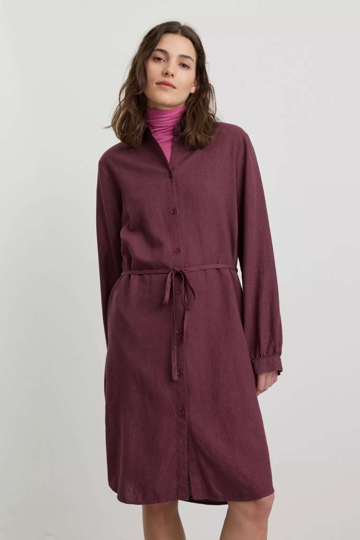 Recolution Dress Melon Dark Plum