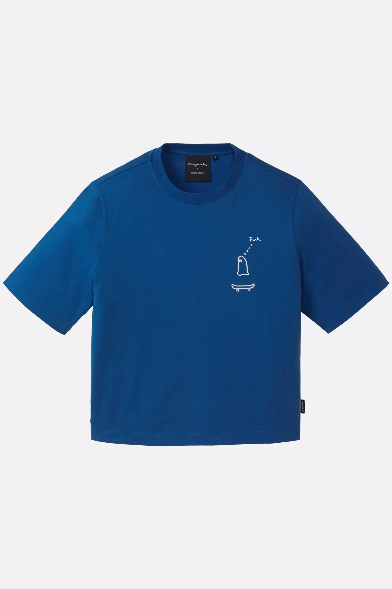 Recolution T-Shirt Azolla Ghost Driver Lapis Blue