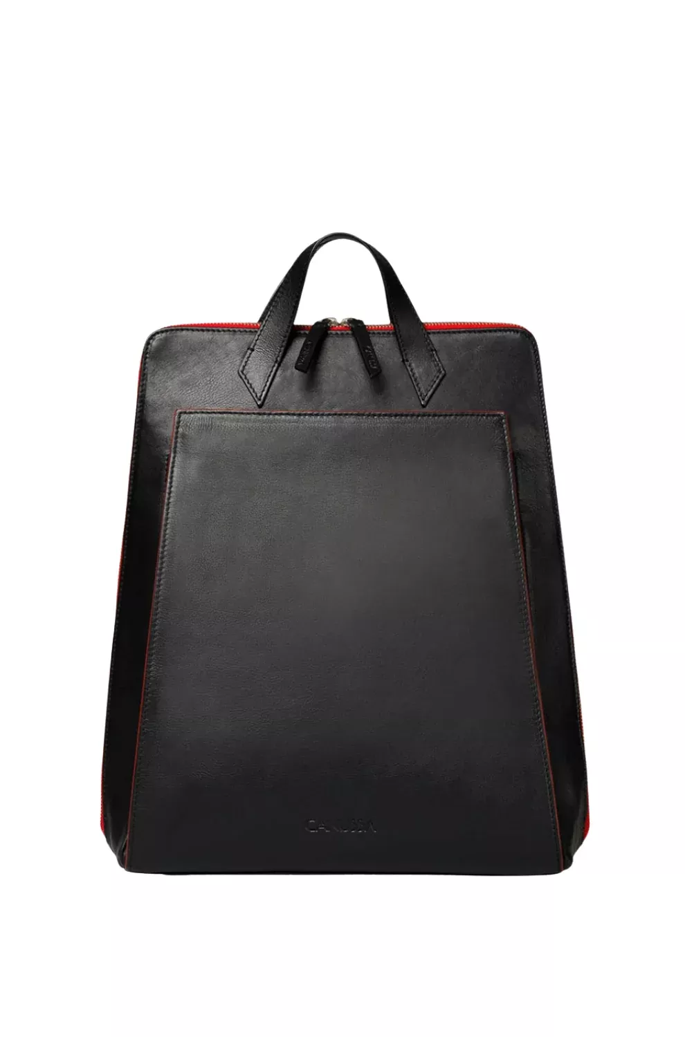 Second Life | Urban laptop backpack - Black/Red