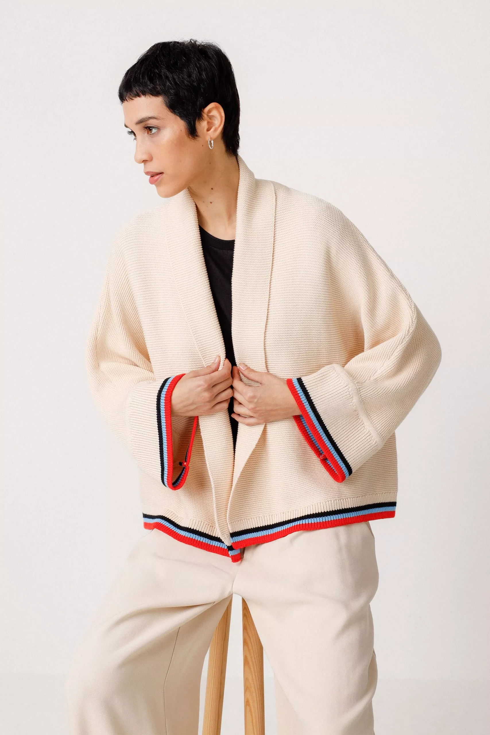 SKFK Cardigan Elixane Beige