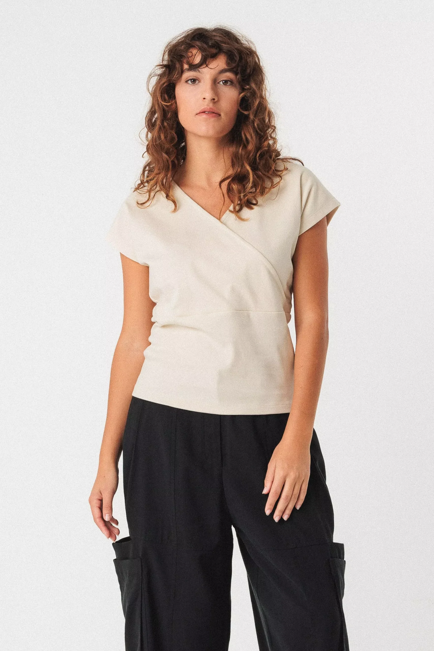 SKFK T-Shirt Maialen Beige