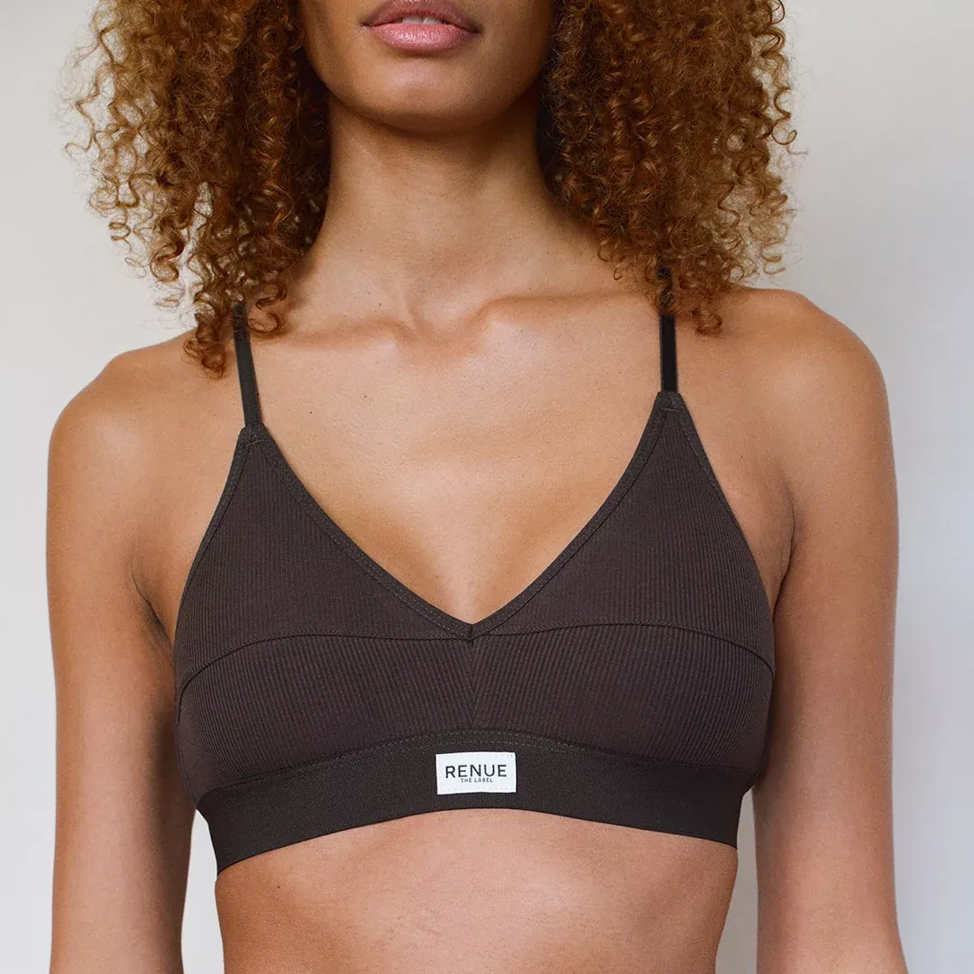 Soft Cup Bralette - Espresso