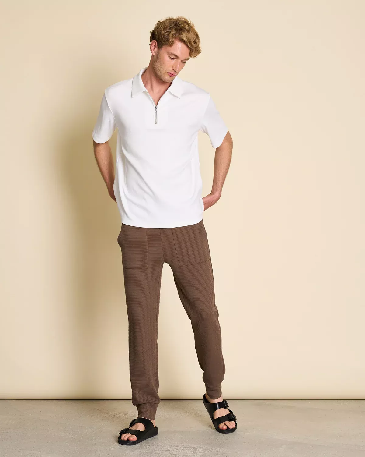 SOMMEN T-Shirt White Rib