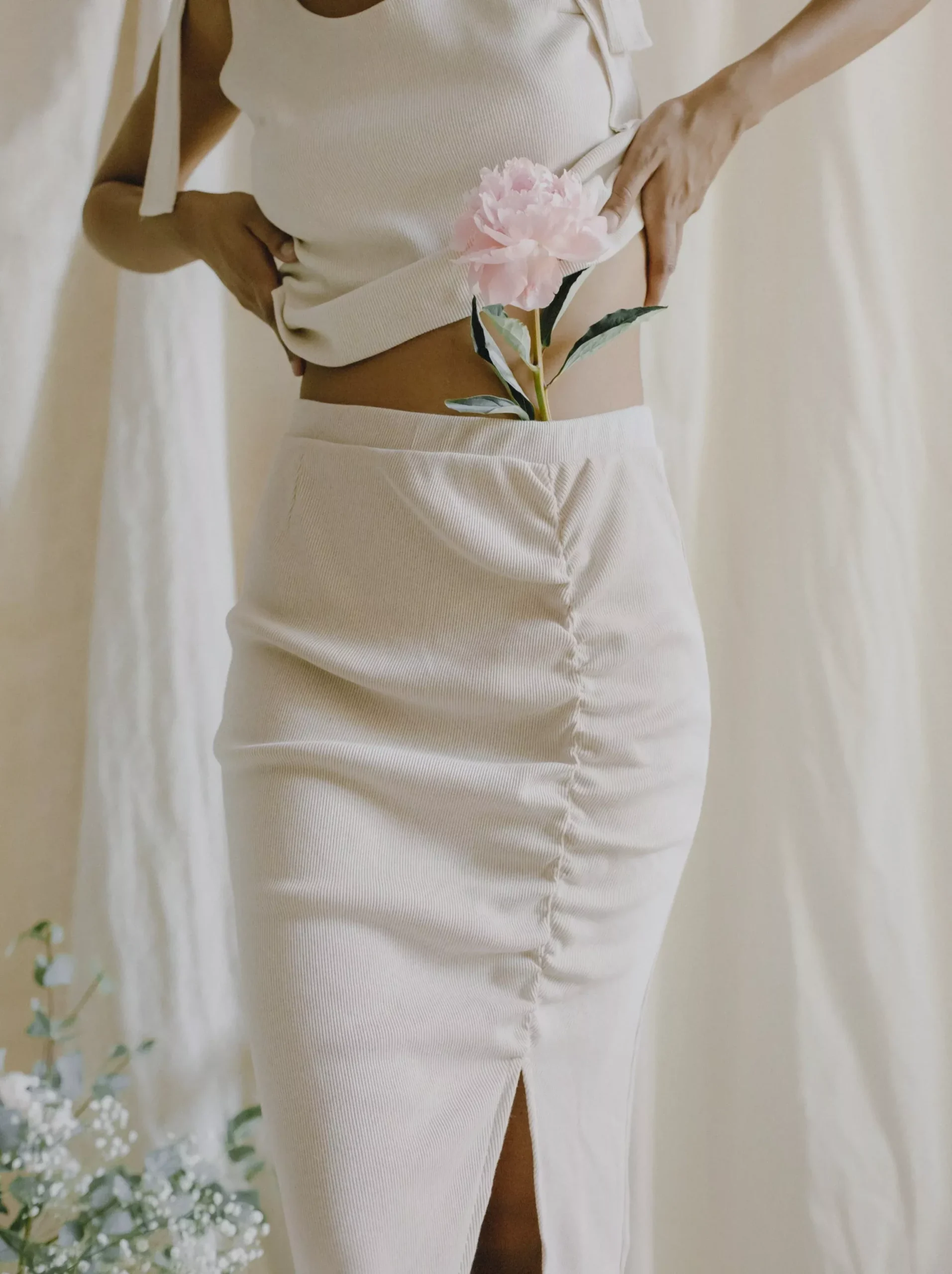 Summer Midi Pencil Skirt