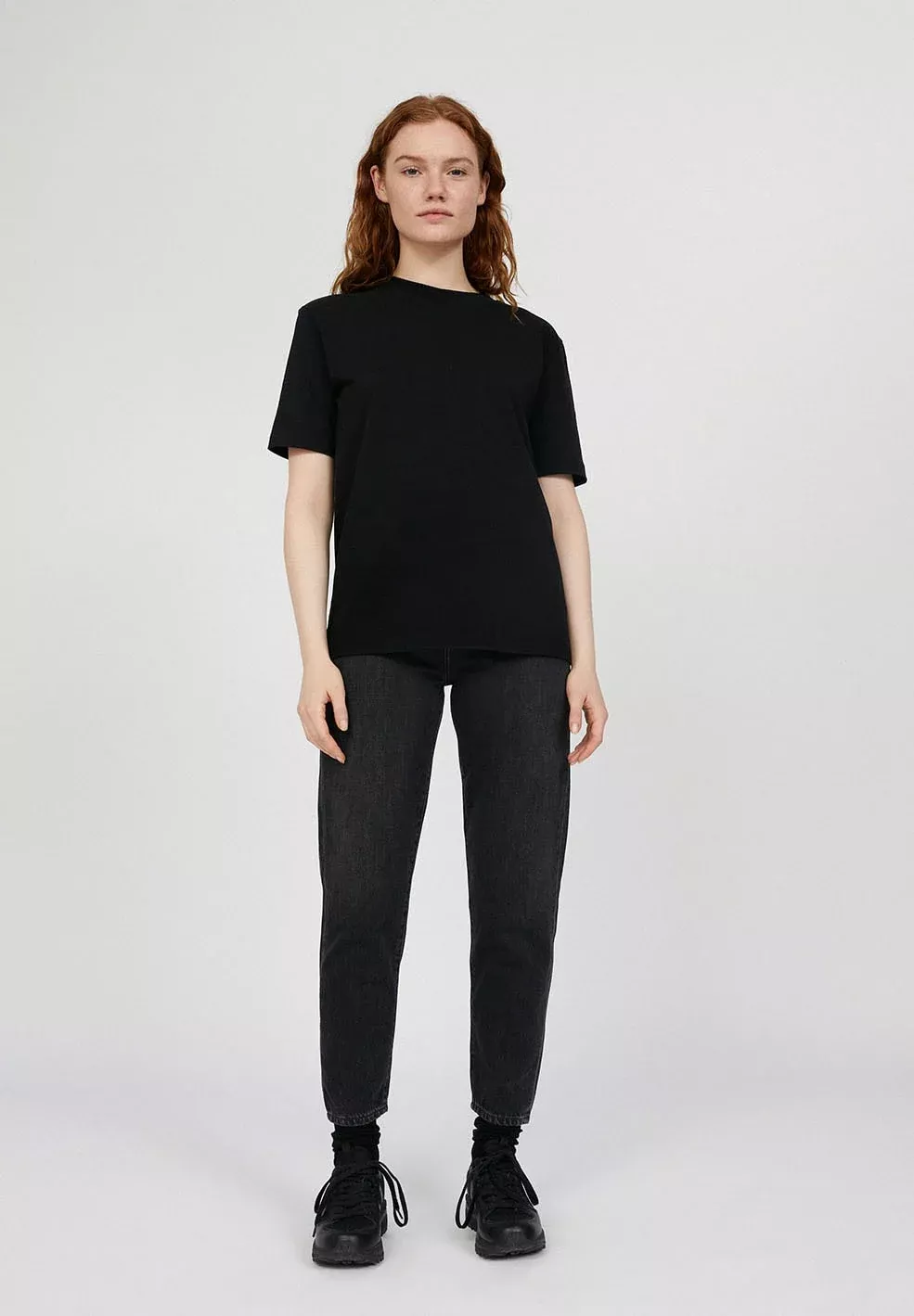 TARAA Organic Cotton Tee Black