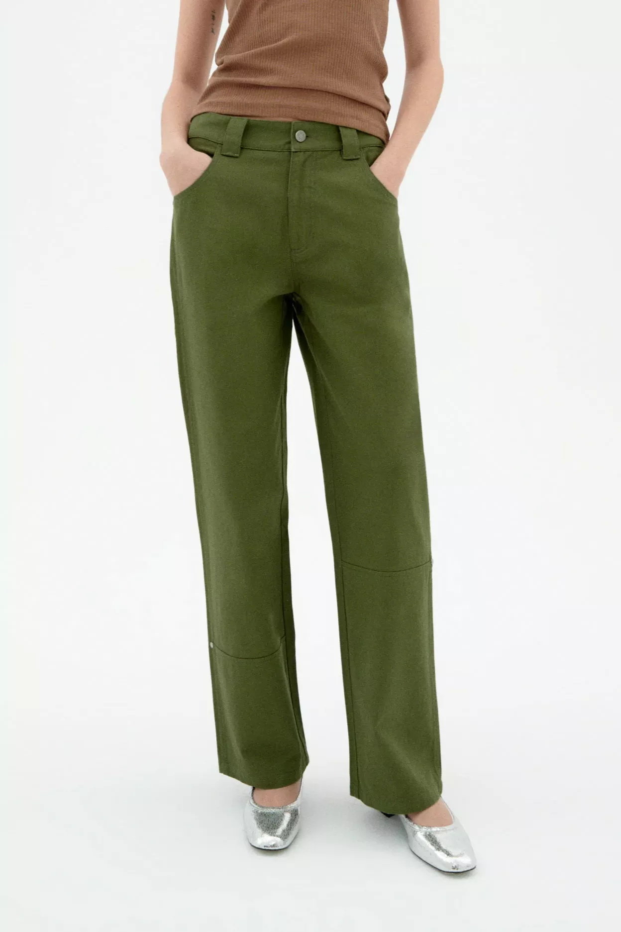 Thinking MU Pants Straight Olive