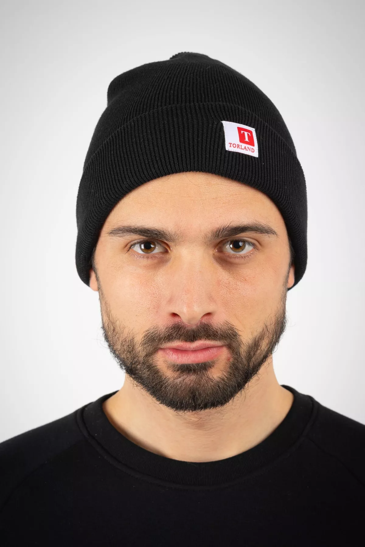 TORLAND Beanie Rib Black