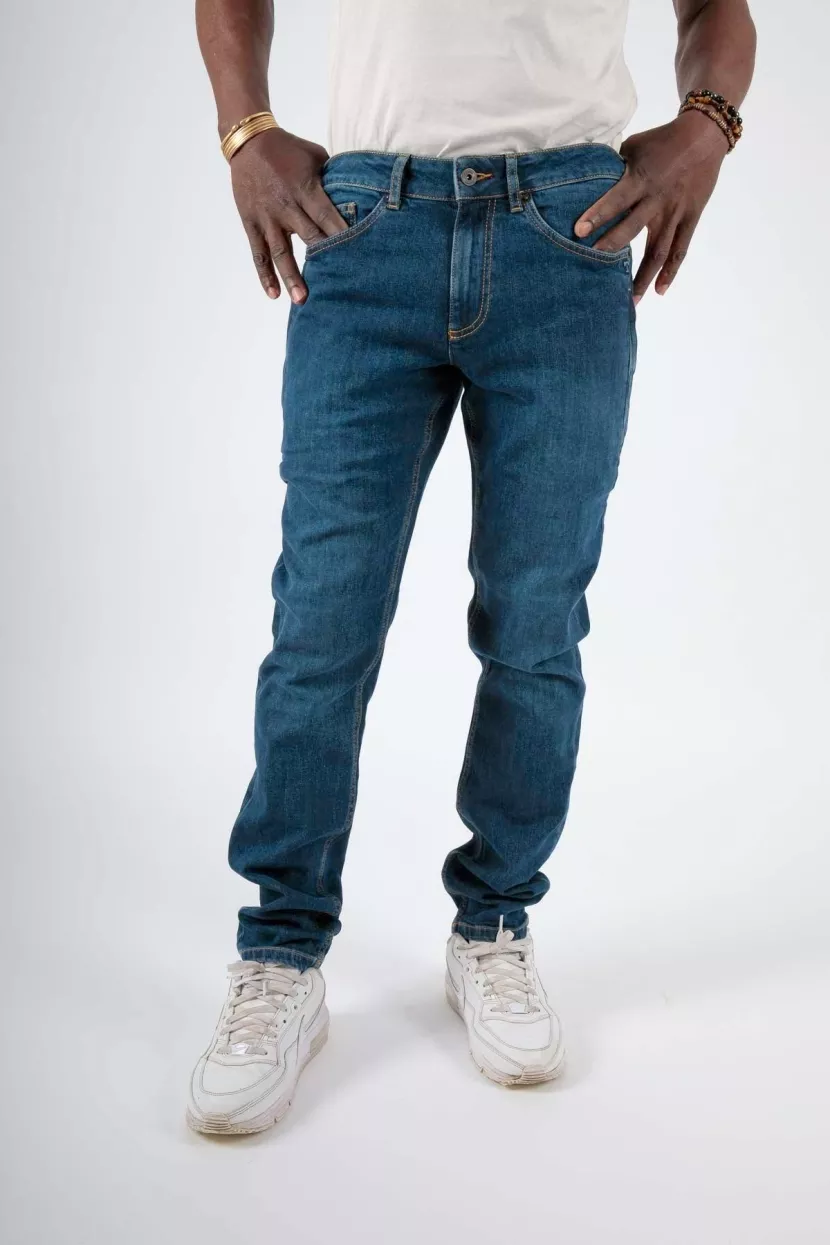 TORLAND Jeans Regular Fit Lars 7 Pockets Mid Indigo Blue