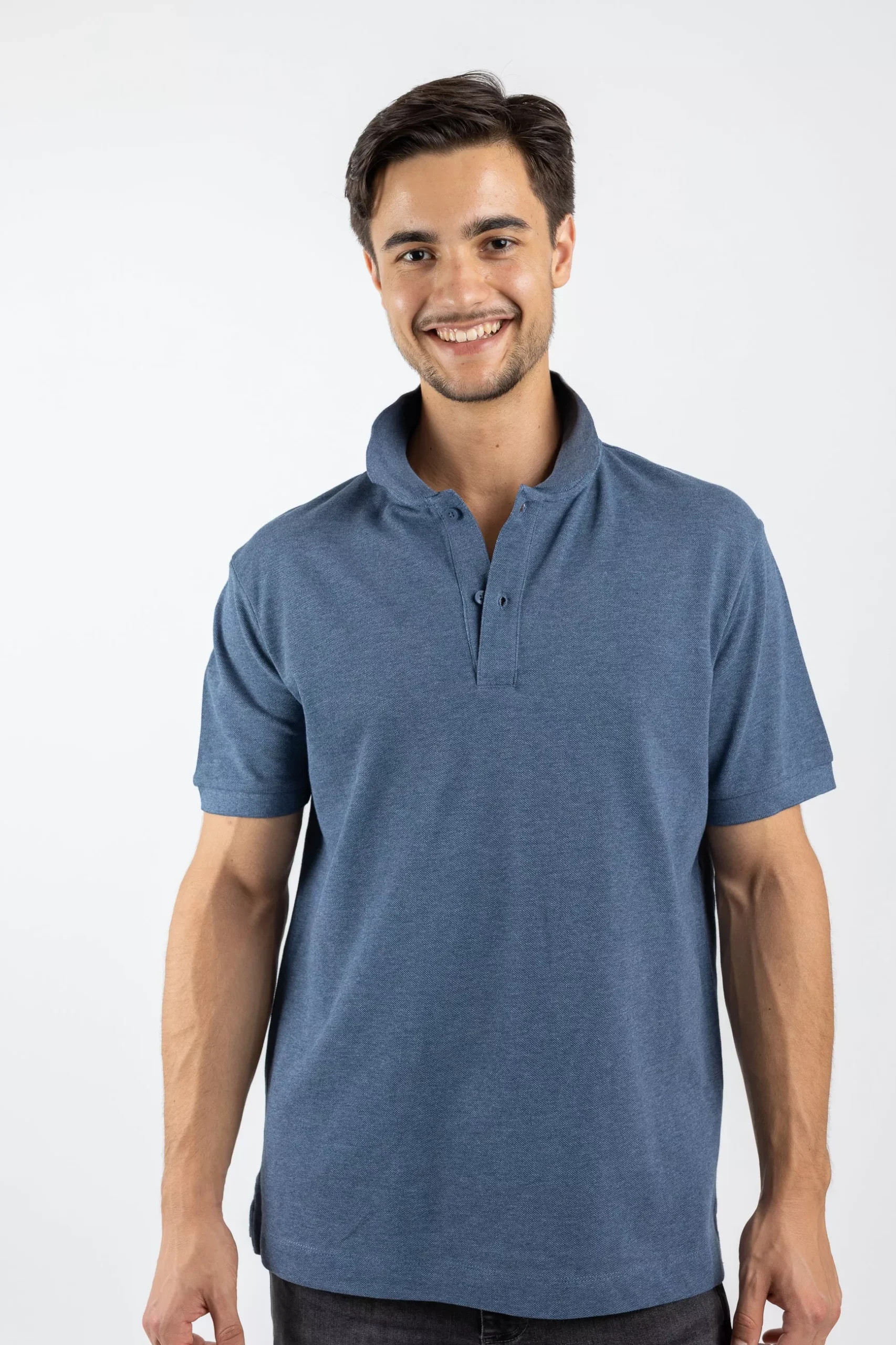 TORLAND Polo T-Shirt Prepster Dark Heather Blue